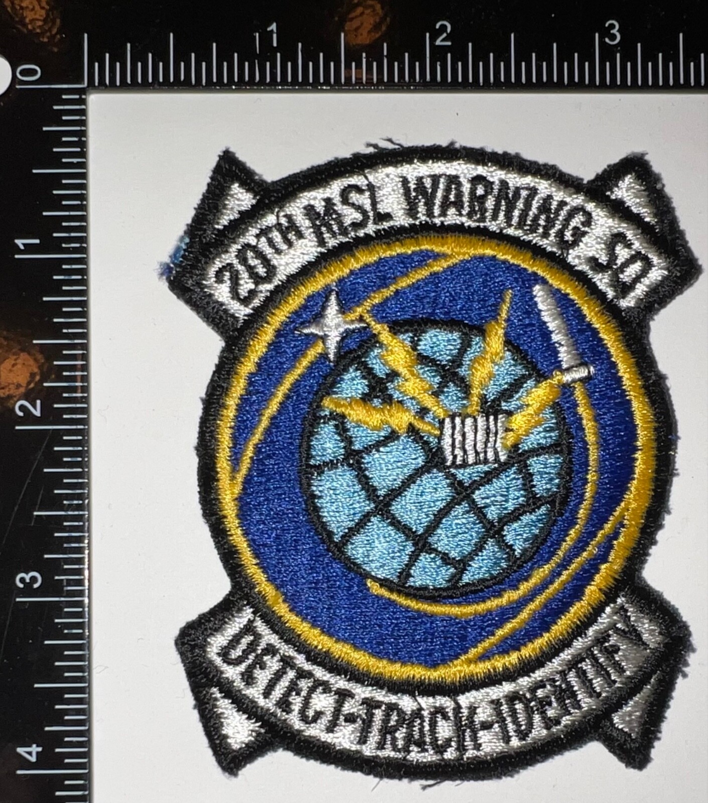 USAF US Air Force 20th Missile Warning Squadron Patch