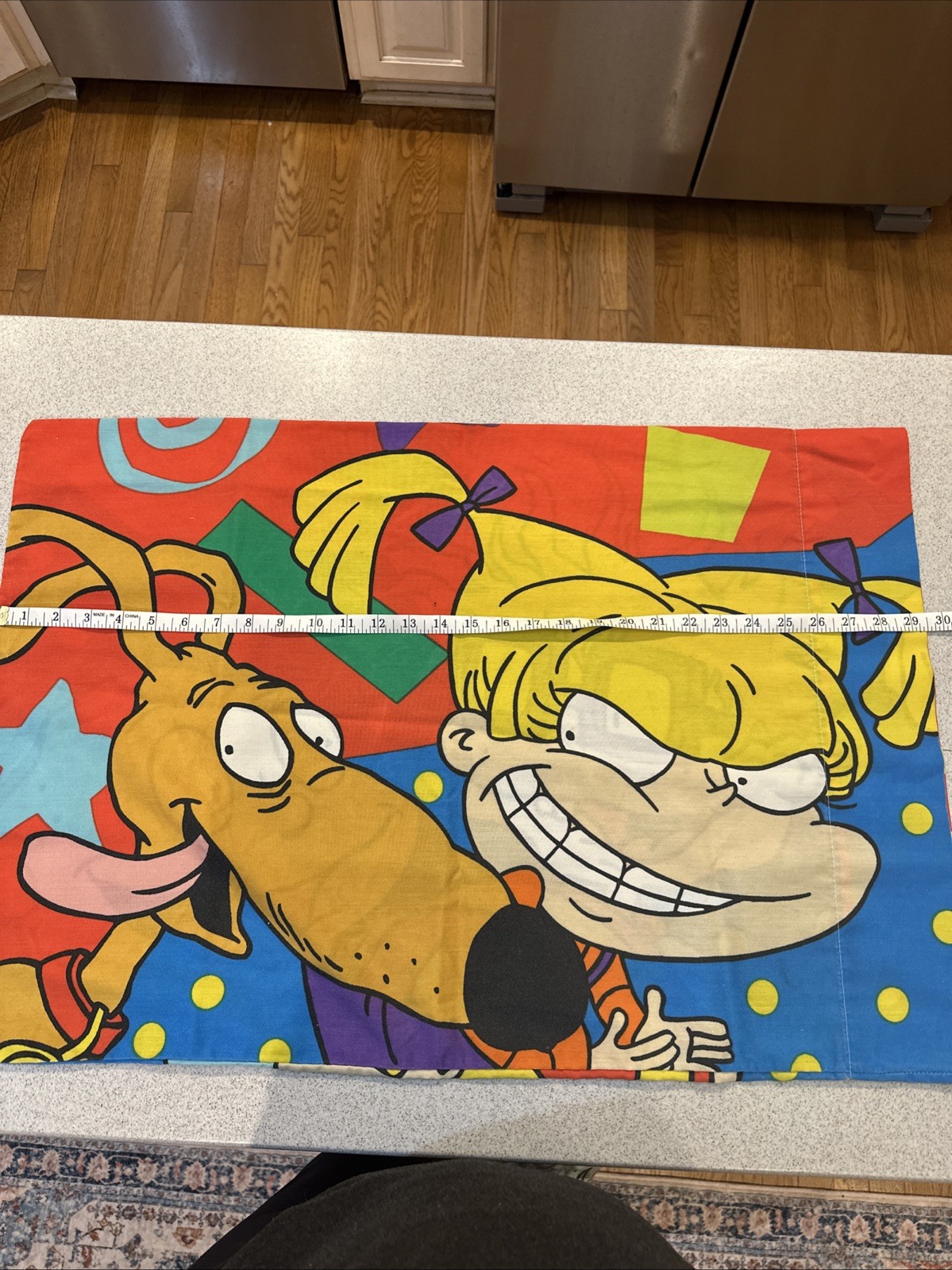Vintage Rugrats Pillow Cases 2 GUC Preowned 90s Nickelodeon