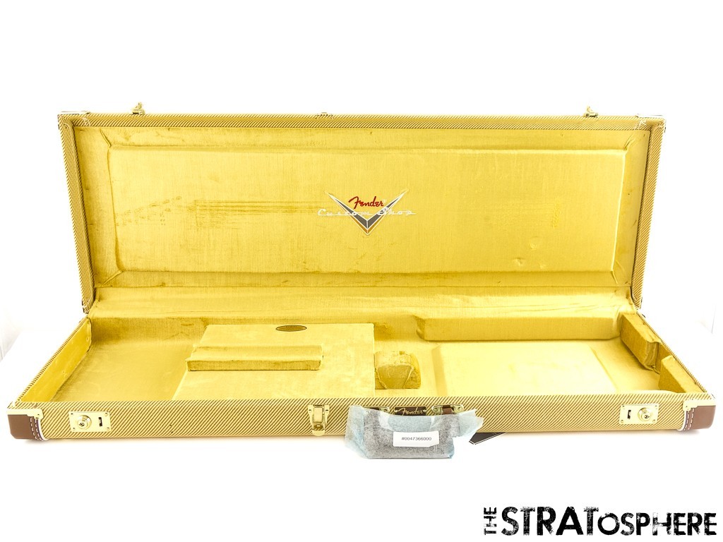 USA Fender CUSTOM SHOP Strat Tele Tweed G&G HARDSHELL CASE, 58 C/R Strat TCP