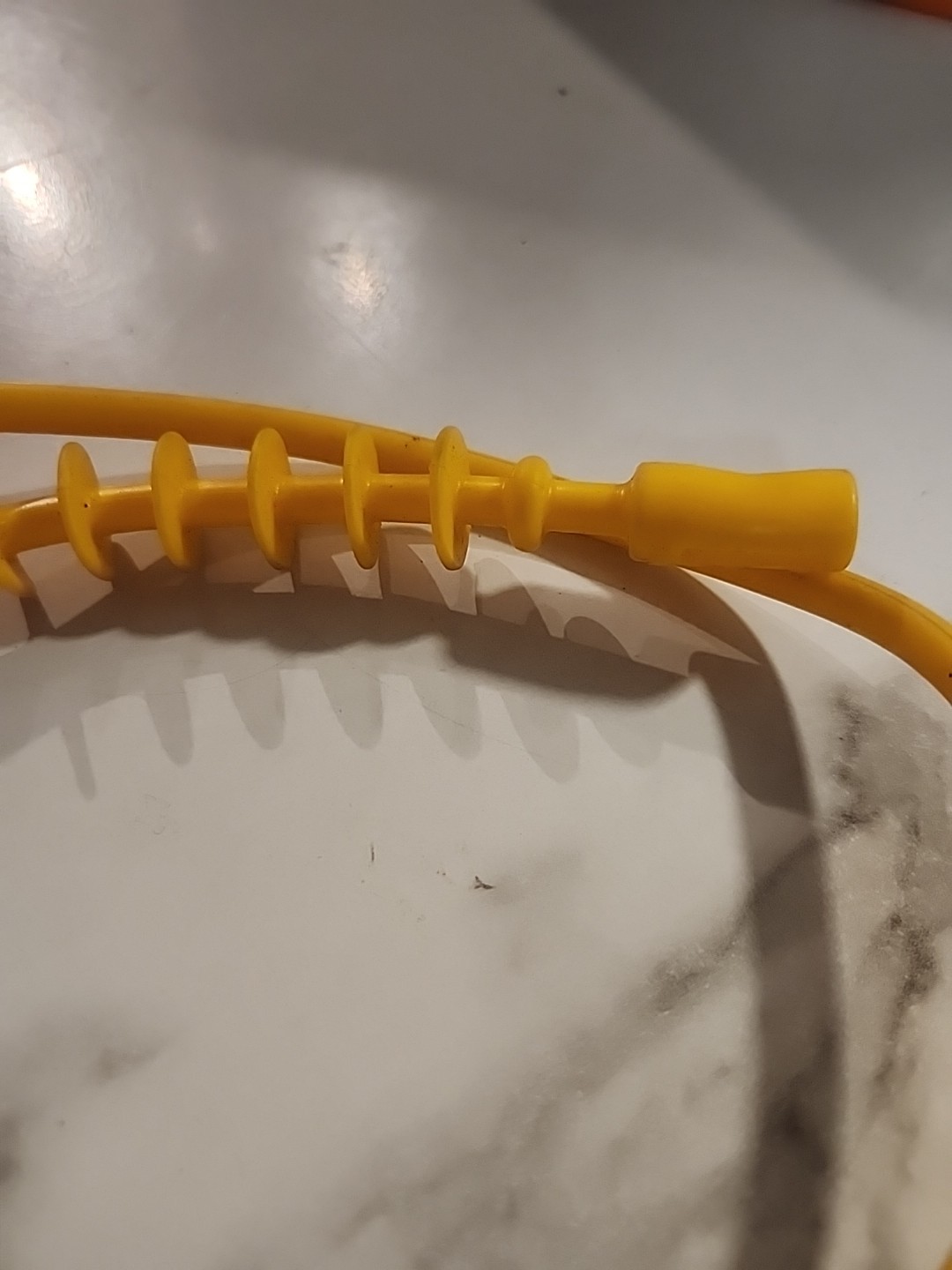 Paintball Pull Through Squeegee Lot Of 2 Orange Yellow