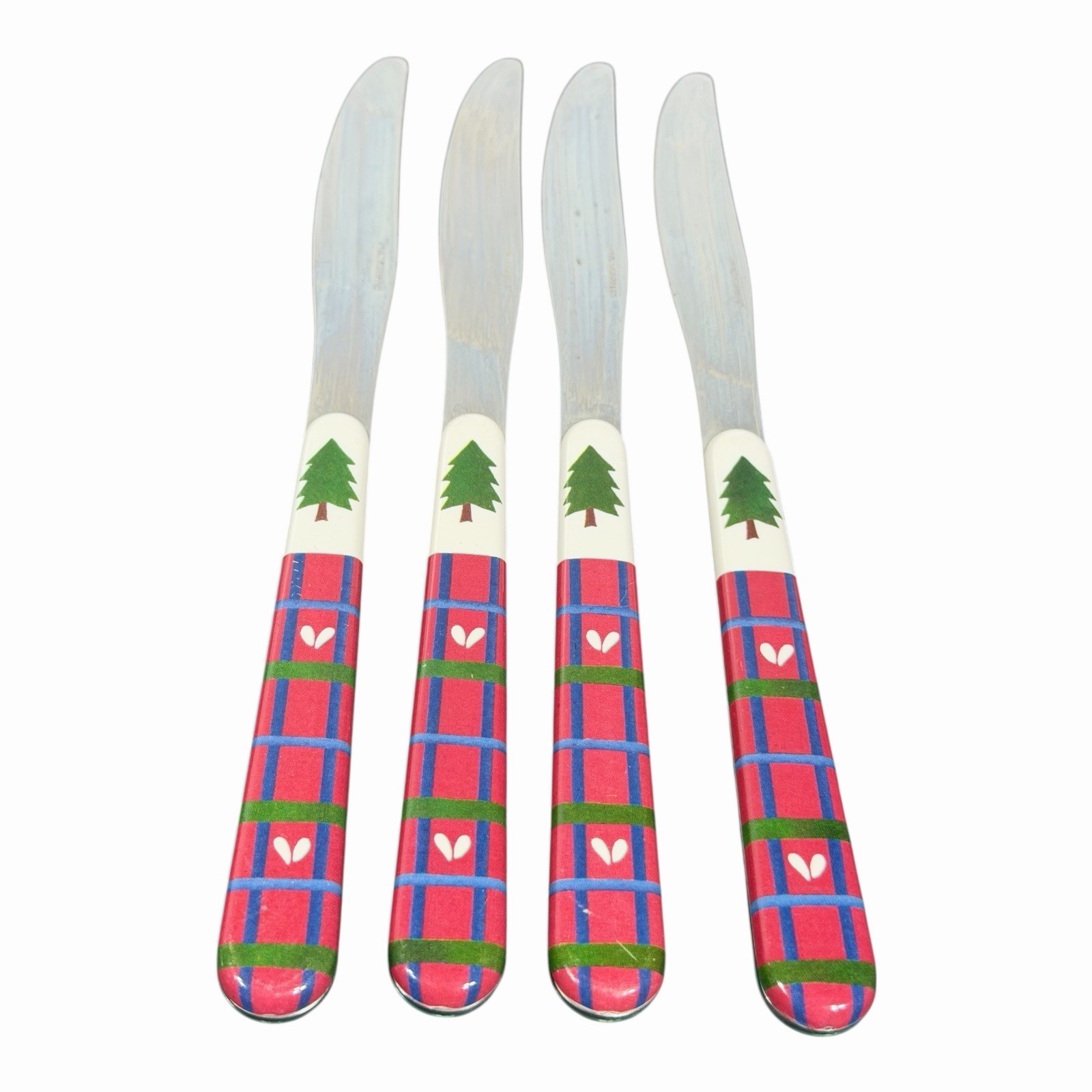 Pfaltzgraff SNOW BEAR Stainless Flatware Service For 4 Fork Knives Spoons 20 Pc