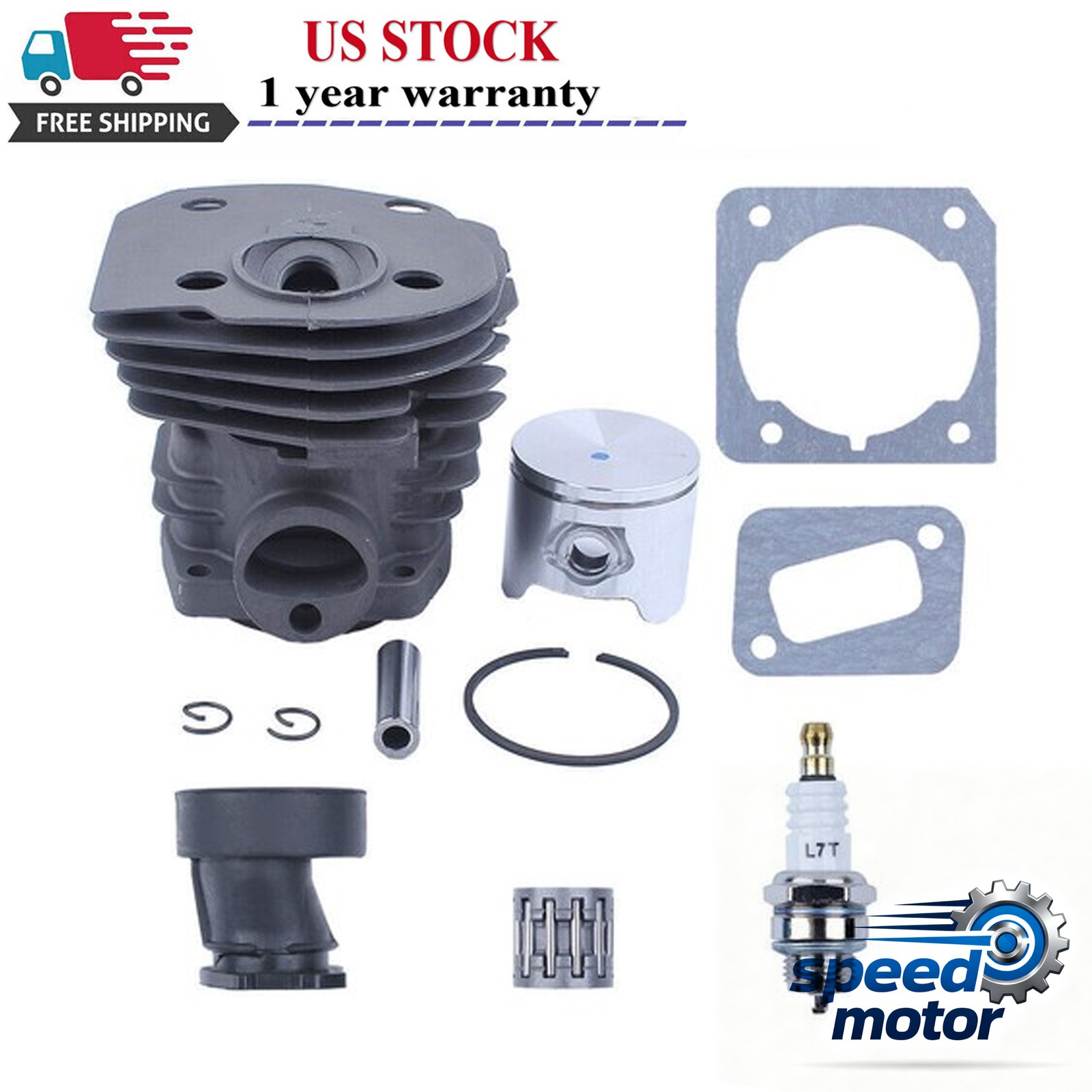 44MM Cylinder Piston Ring Circlip Kit 5038699-71 For Jonsered 2149 turbo CS2149