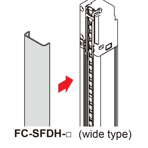 Panasonic FC-SFDH-36 Polycarbonate Wide Front Protective Cover MFGD
