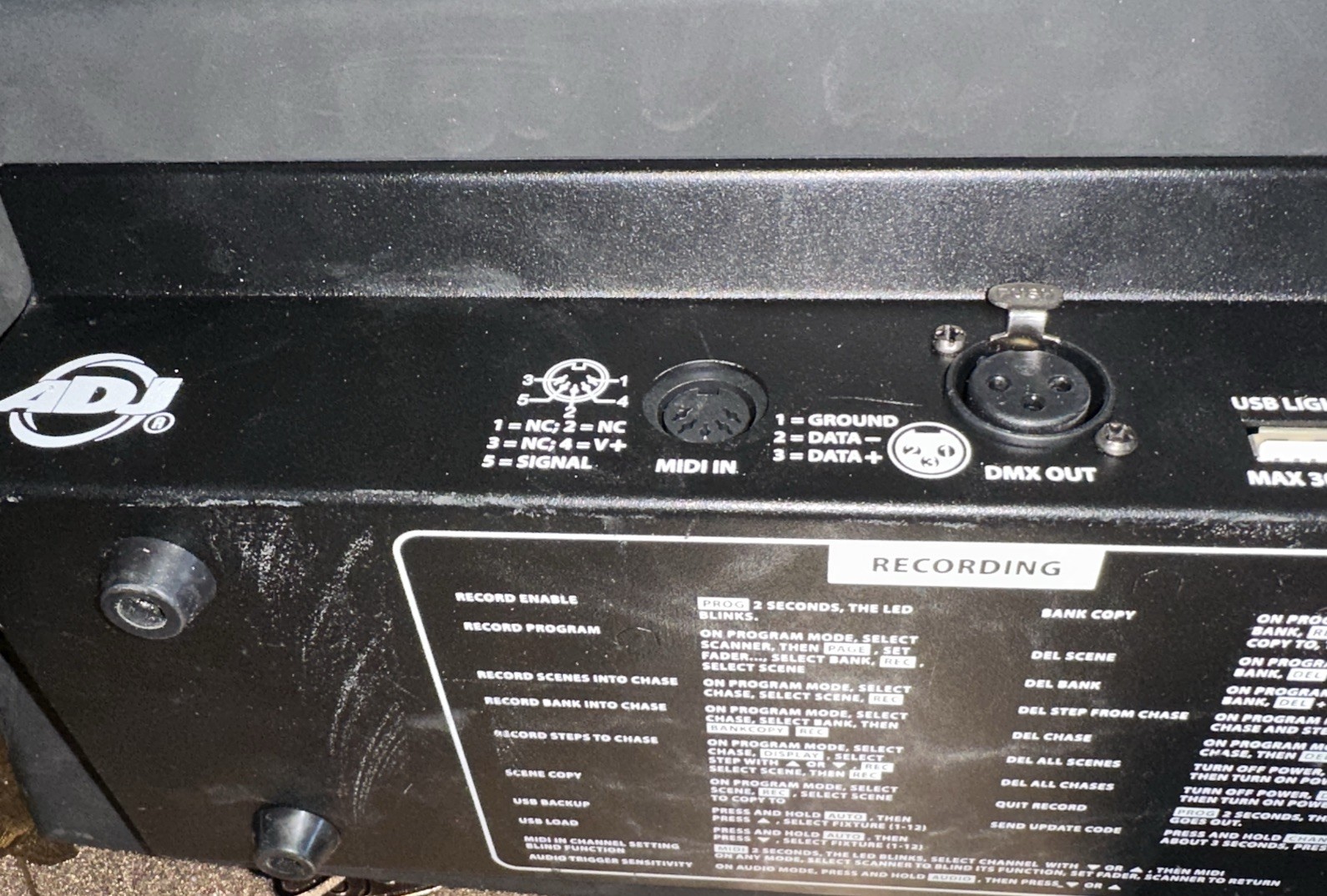 ADJ DMX OPERATOR 512 - 192 Channels Controller For Stage Lighting MOBILE DJ