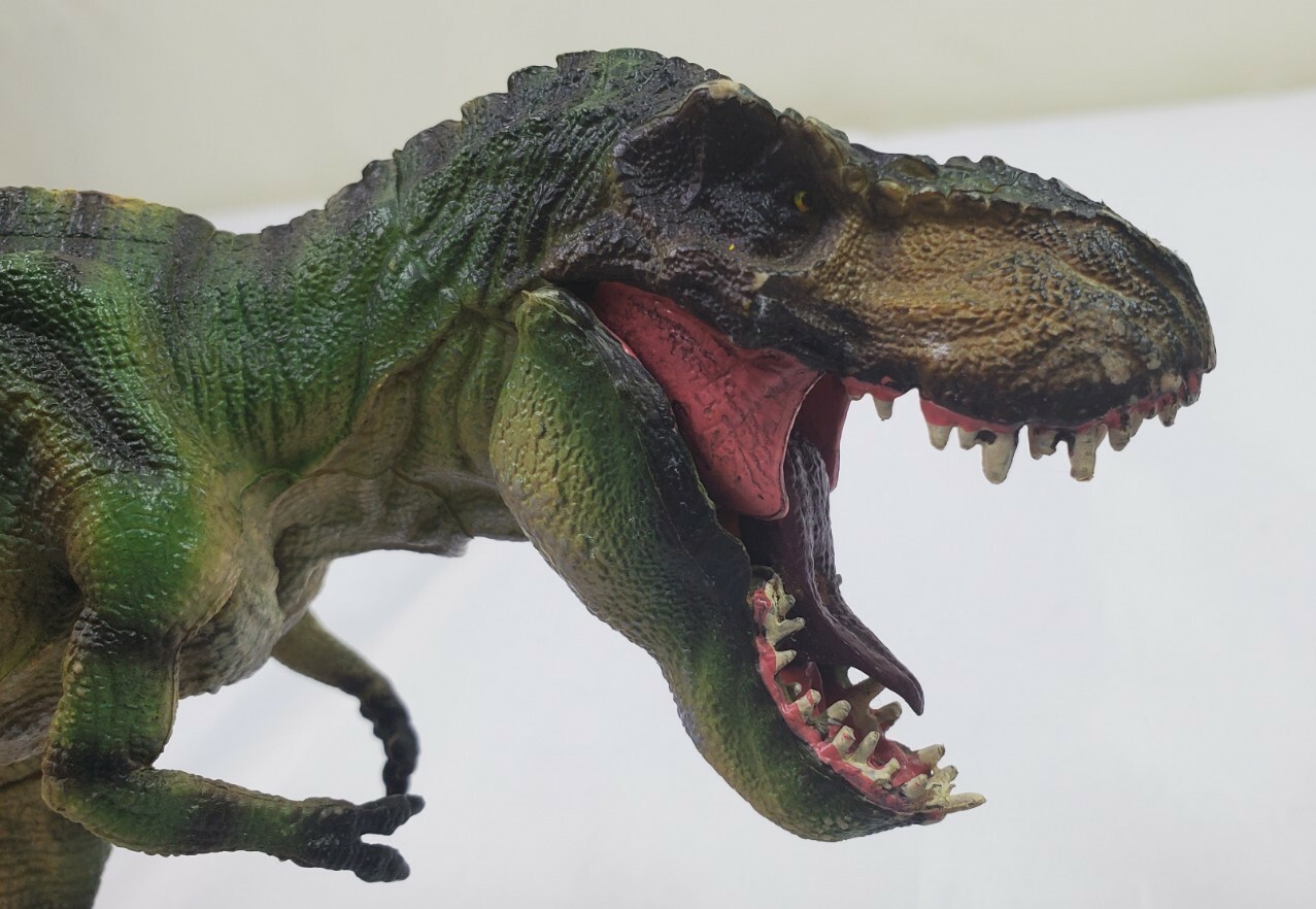 Papo Green RUNNING T-REX articulating jaw