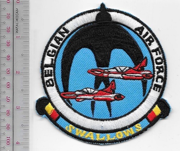 Aerobatic Belgium Royal Air Force Swallows Display Team Flying 2 SIAI-NO TARIFF