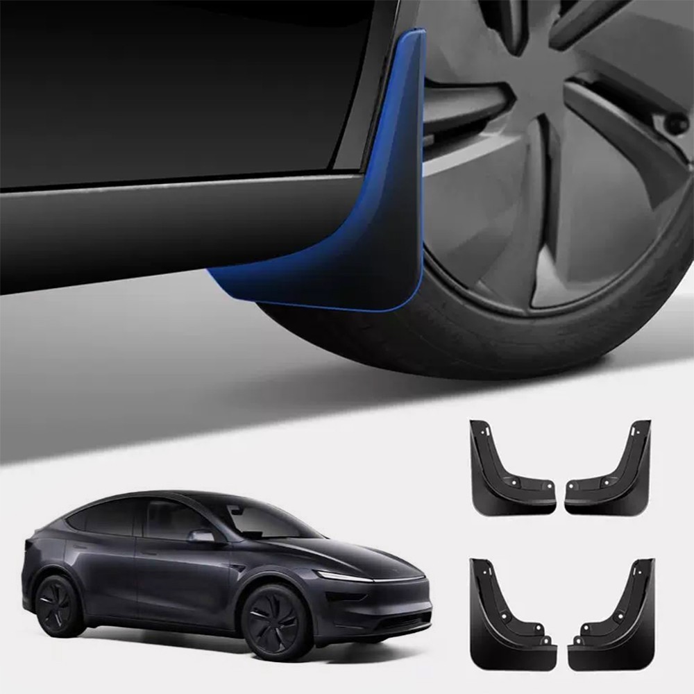 4Pcs Mud Flaps Splash Guards Mudguards For Tesla Model Y 2025-2026
