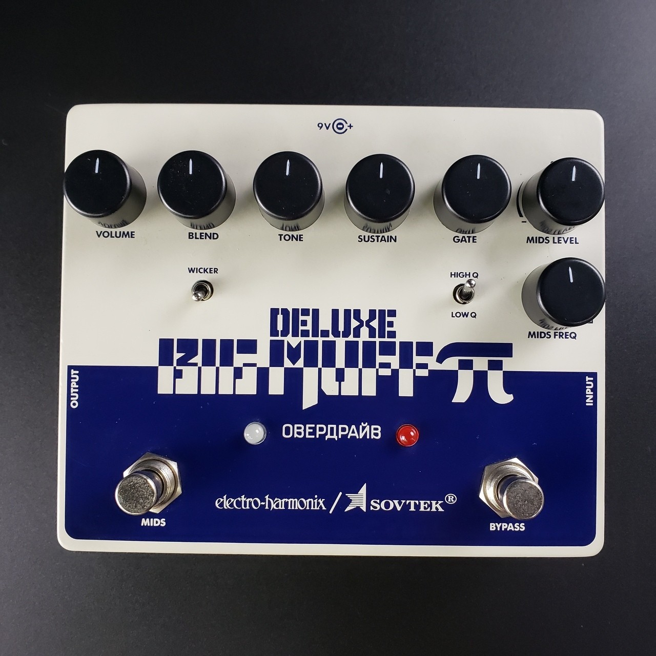 Electro-Harmonix Sovtek Deluxe Big Muff Pi / Fuzz Long-Term Exhibition/Actual Im