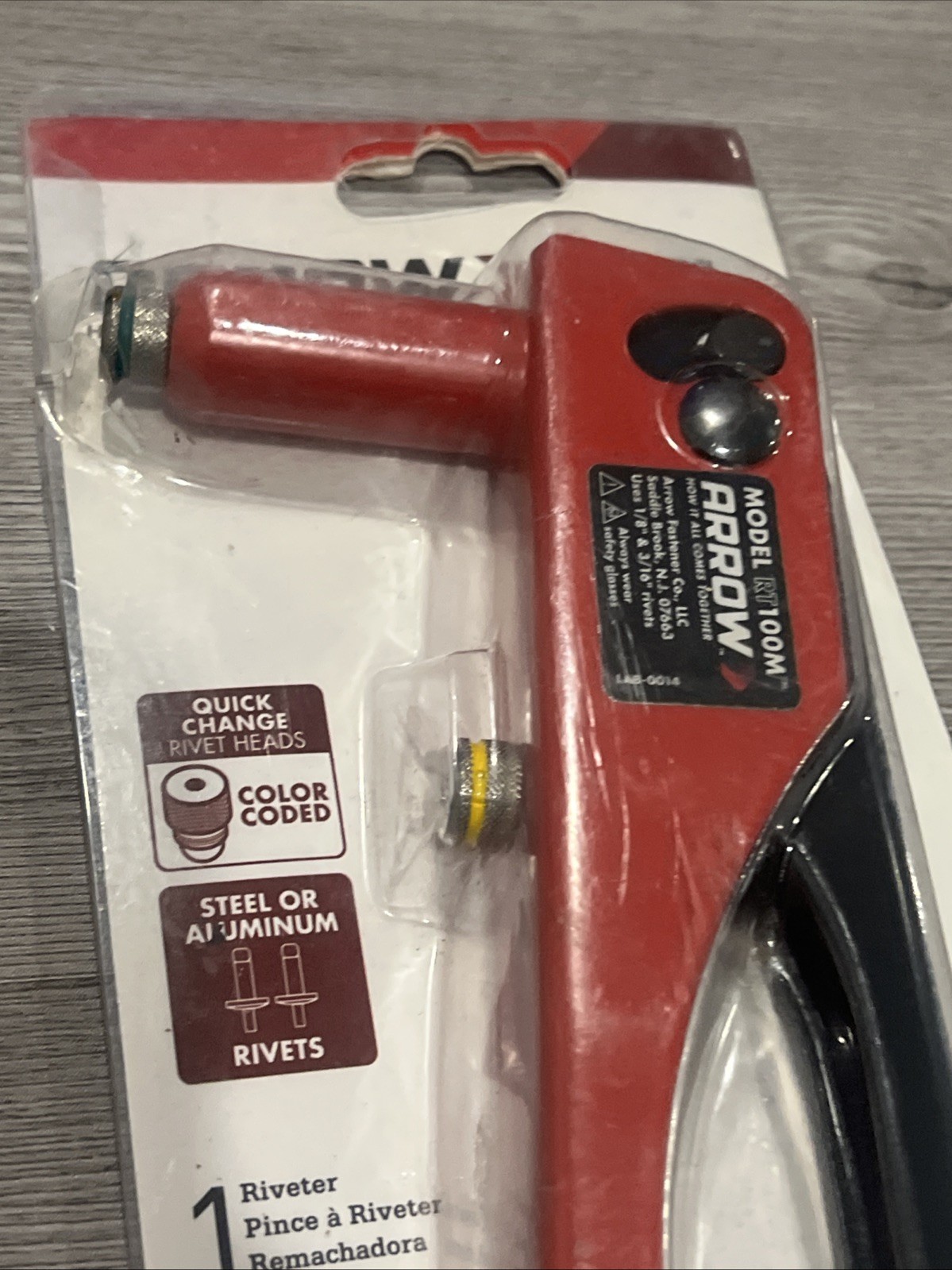 Arrow Hand Rivet Gun Riveter Tool RT100M - FREE SHIP!