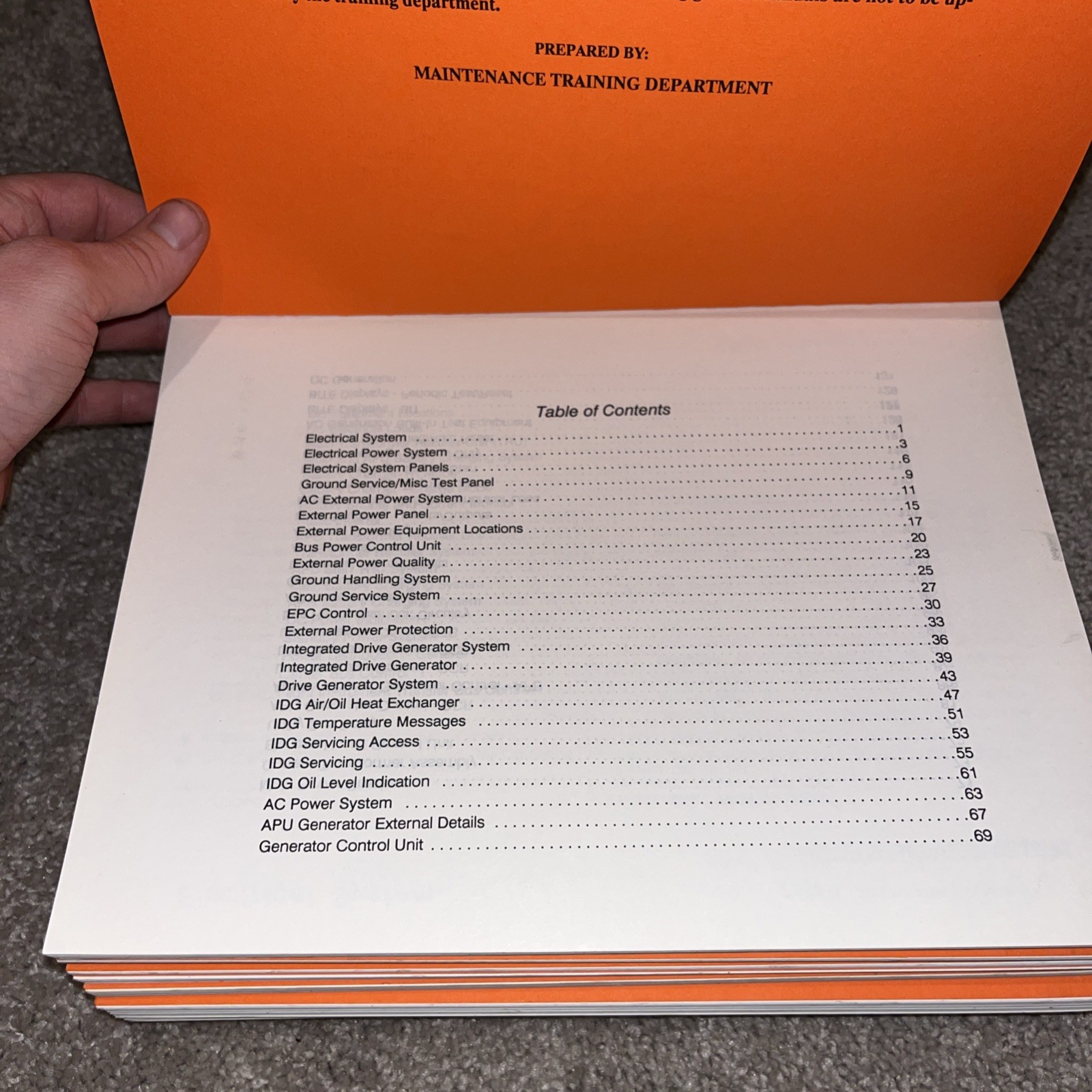 1991 US AIR 757-200 Maintenance Training Manuals