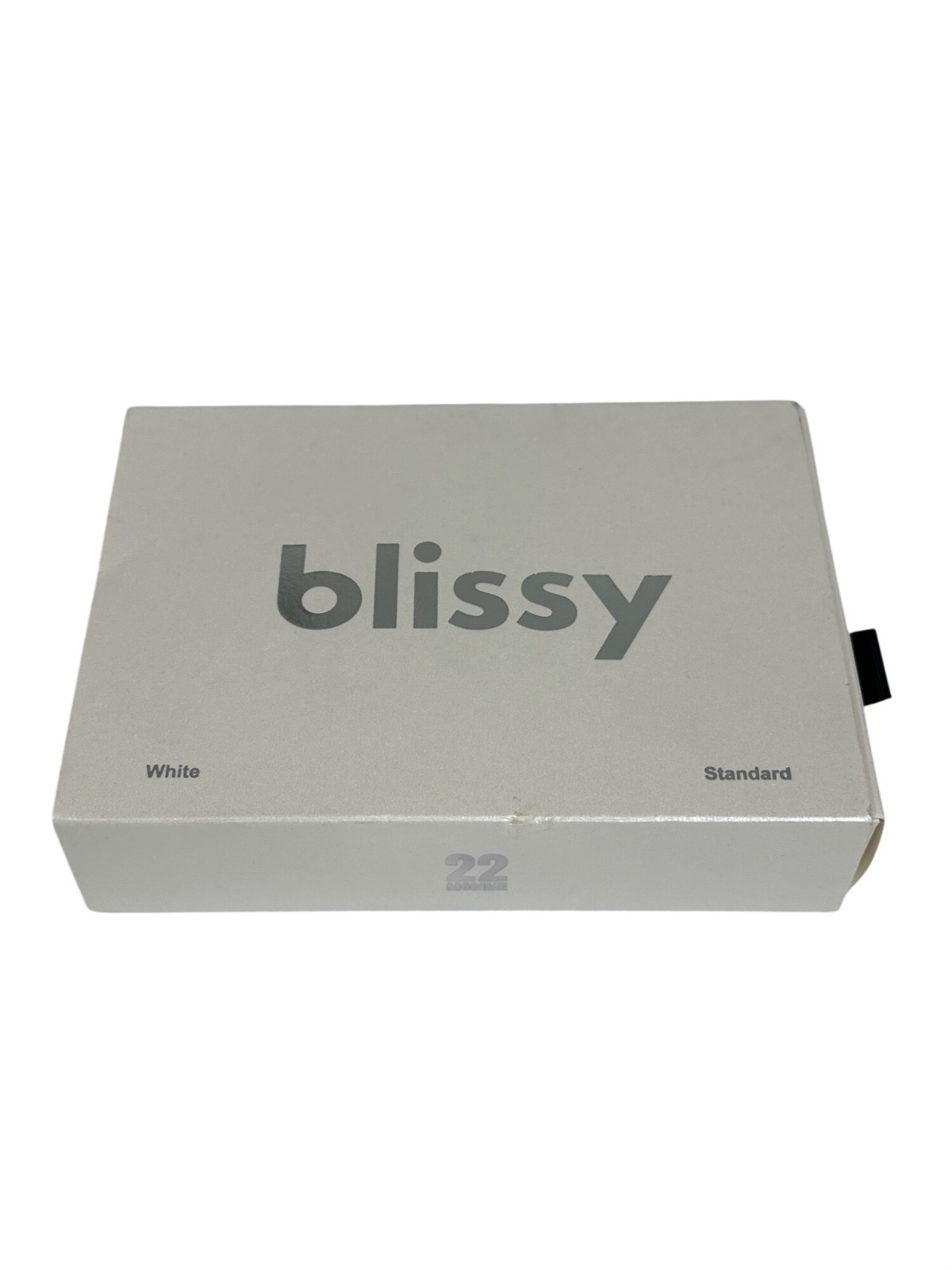 Blissy 100% Pure Mulberry Silk Pillowcase Standard Size White