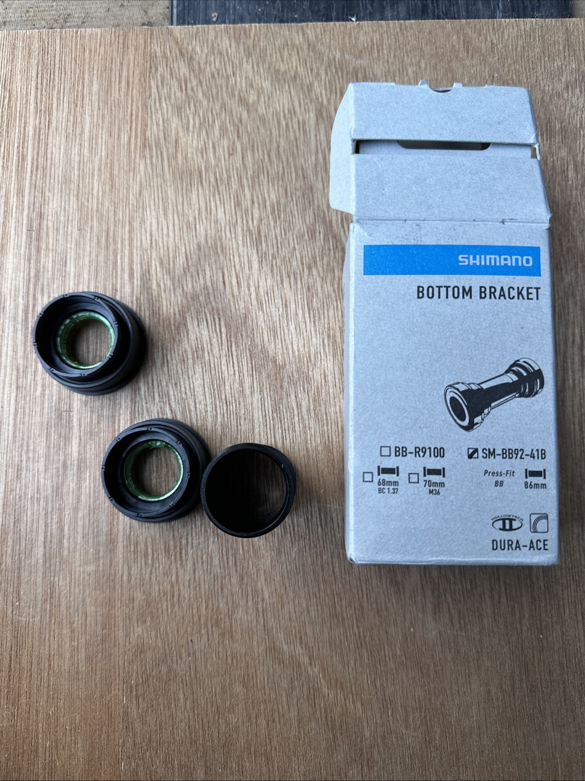 Shimano Ultegra 86.5mm Press-Fit Bottom Bracket - Black SM-BB72-41B - BNIB