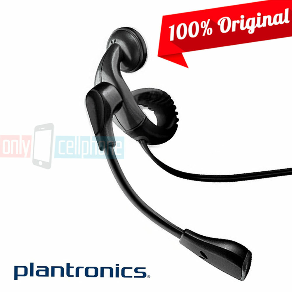 Plantronics MX150 Black Noise-Canceling 2.5mm Headset Boom Cordless Flip-Phones