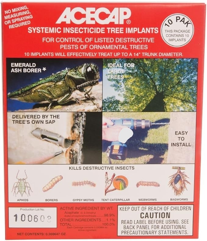 AceCap Systemic Tree Implants - 10 Pack