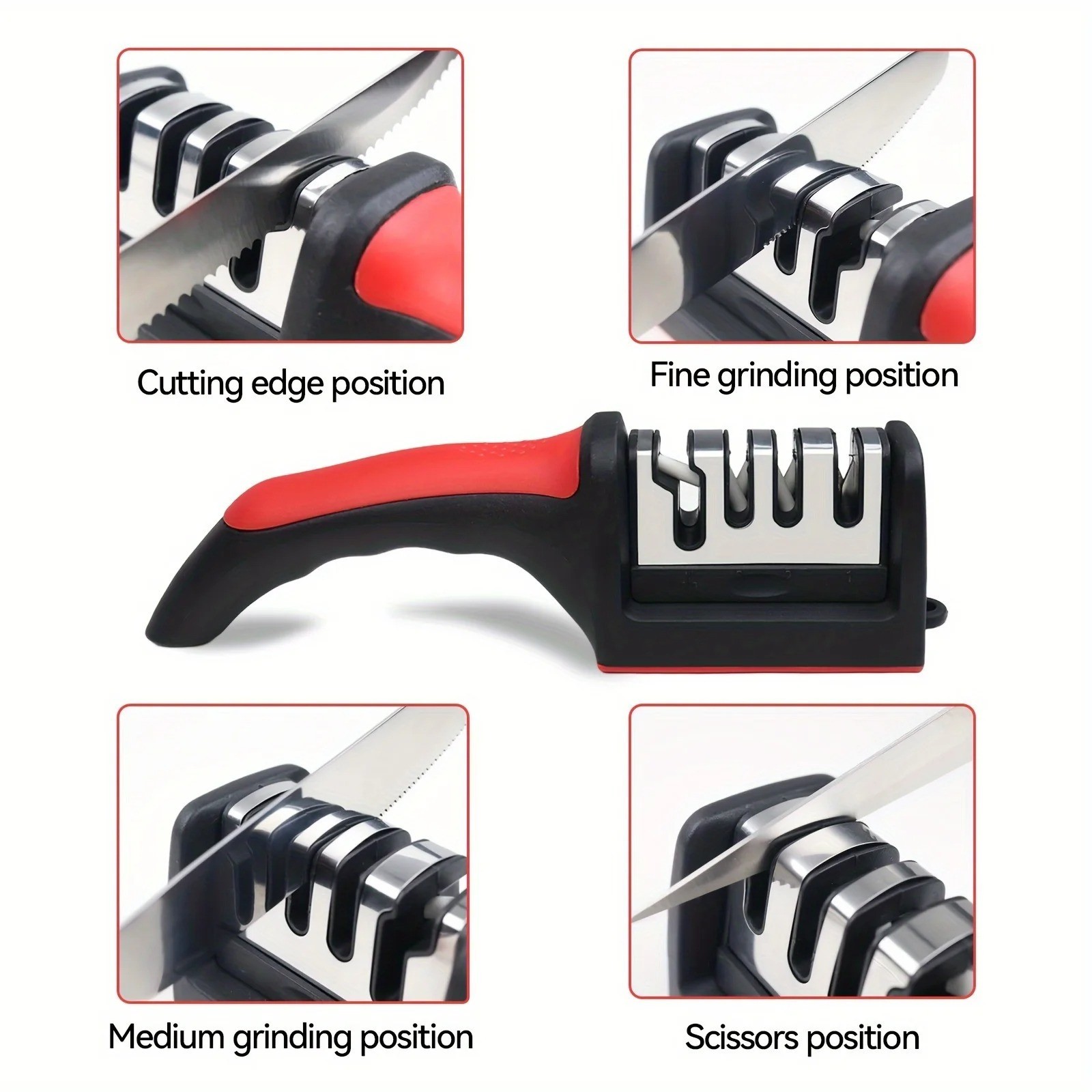 professional blade sharpener, tungsten diamond ceramic sharpening system