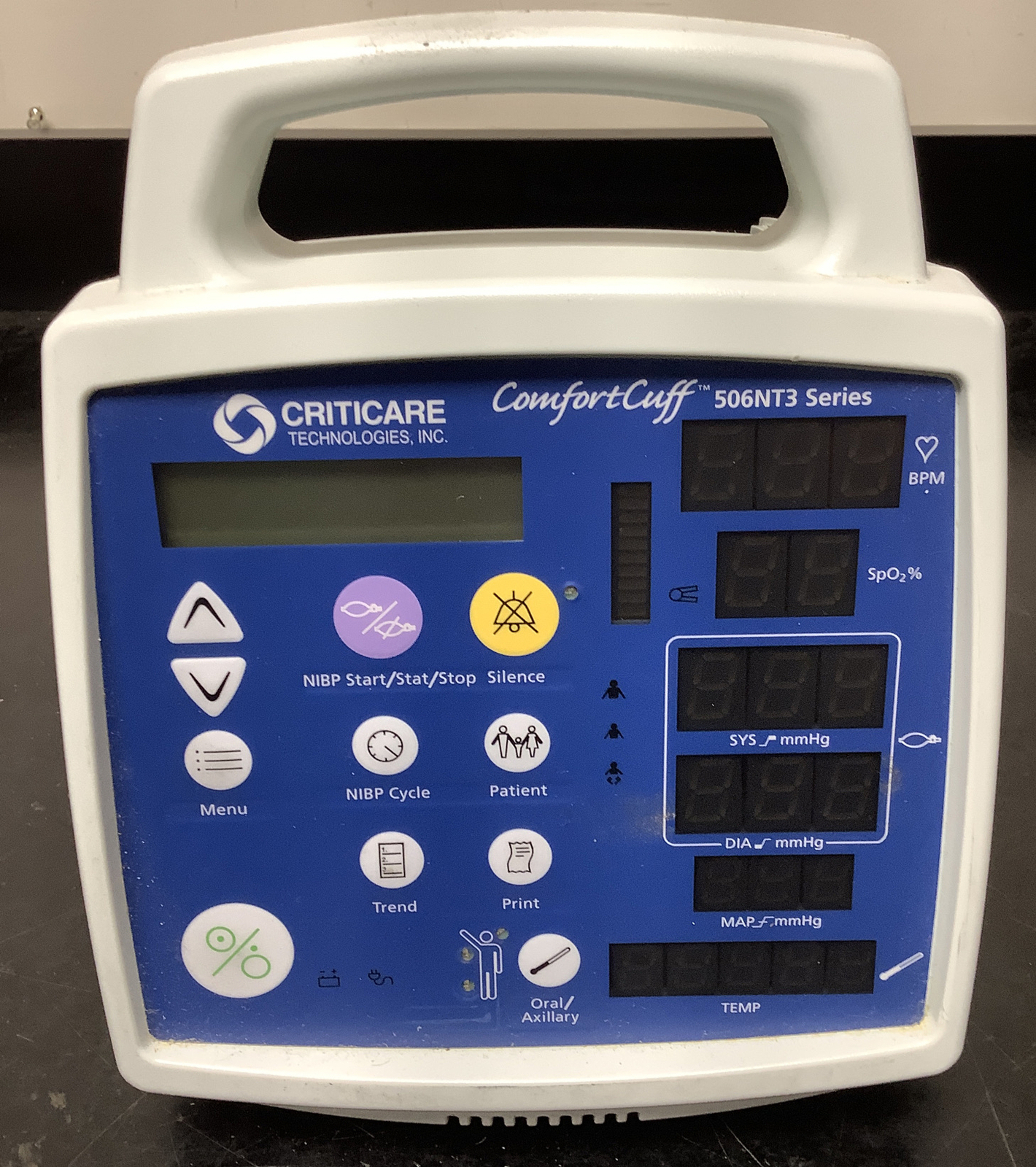 CRITICARE 506NT3 COMFORTCUFF MONITOR PARTS ONLY