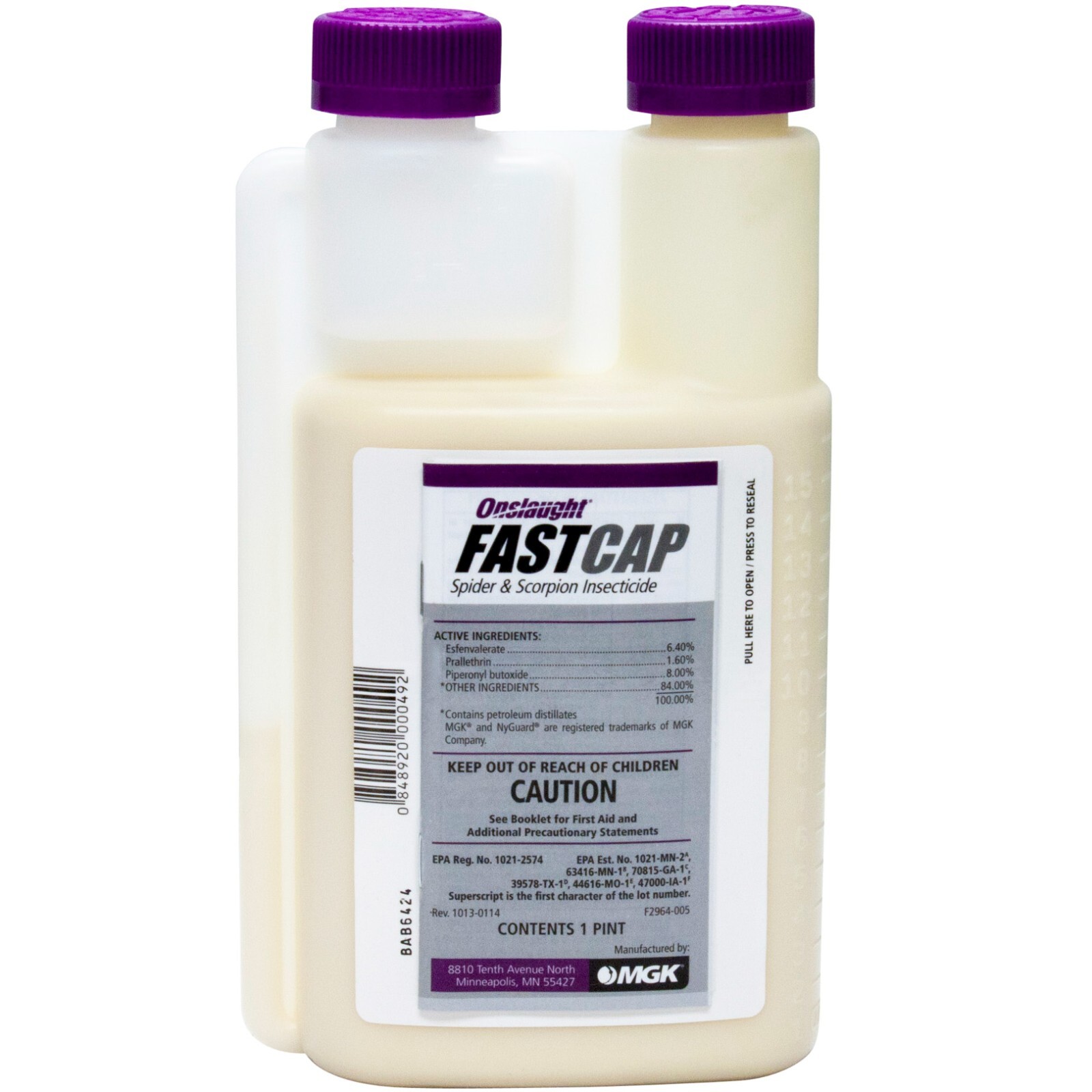 Onslaught FastCap Spider and Scorpion Insecticide 16 fl oz Bottle by MGK
