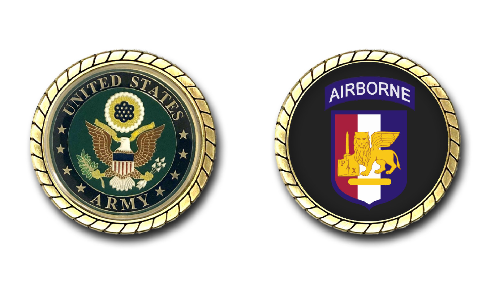 US Army Southern European Task Force Challenge Coin Officially Licensed