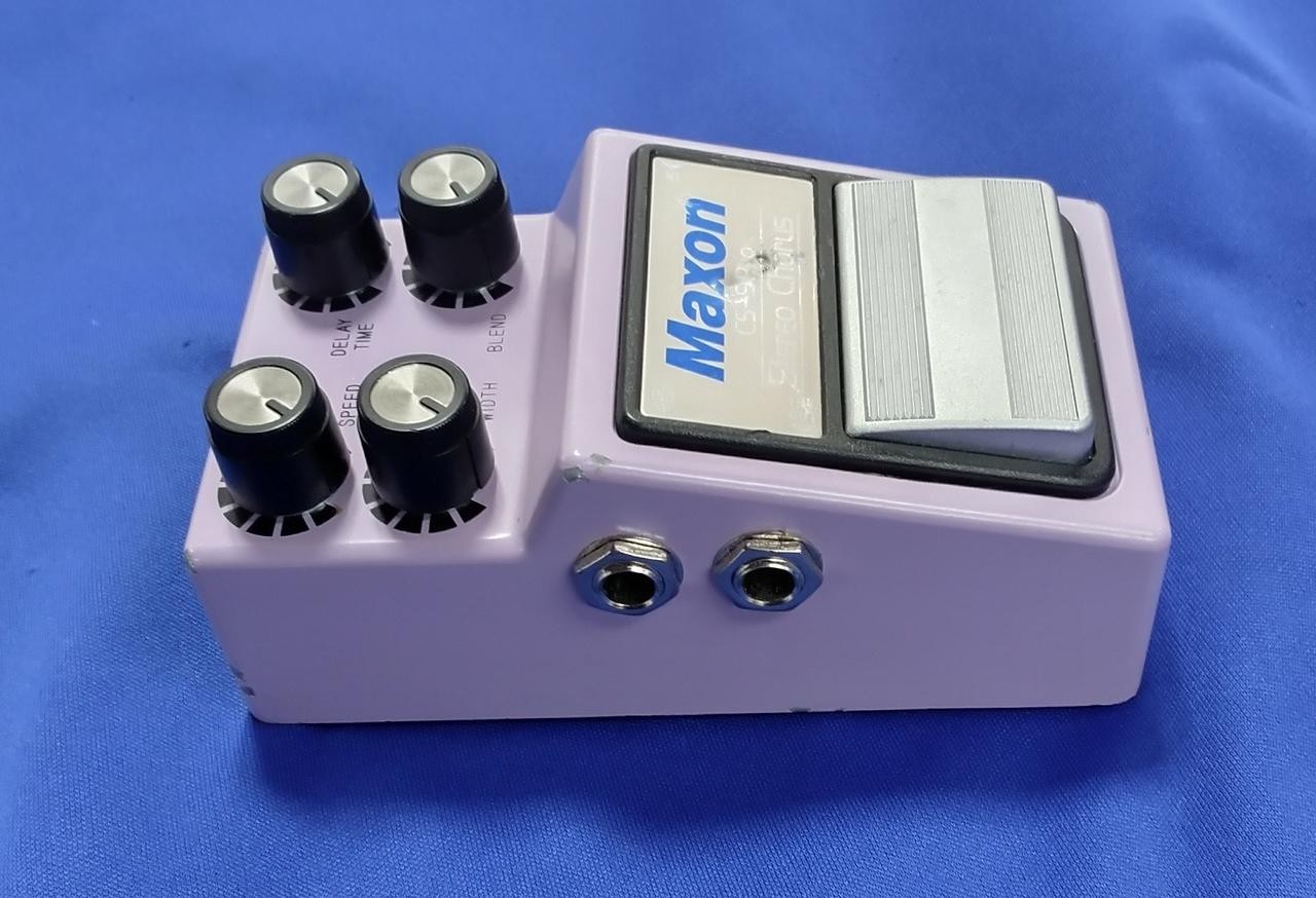 Maxon CS-9Pro Stereo Chorus Pedal Bucket Brigade Analog Speed Width Delay Blend