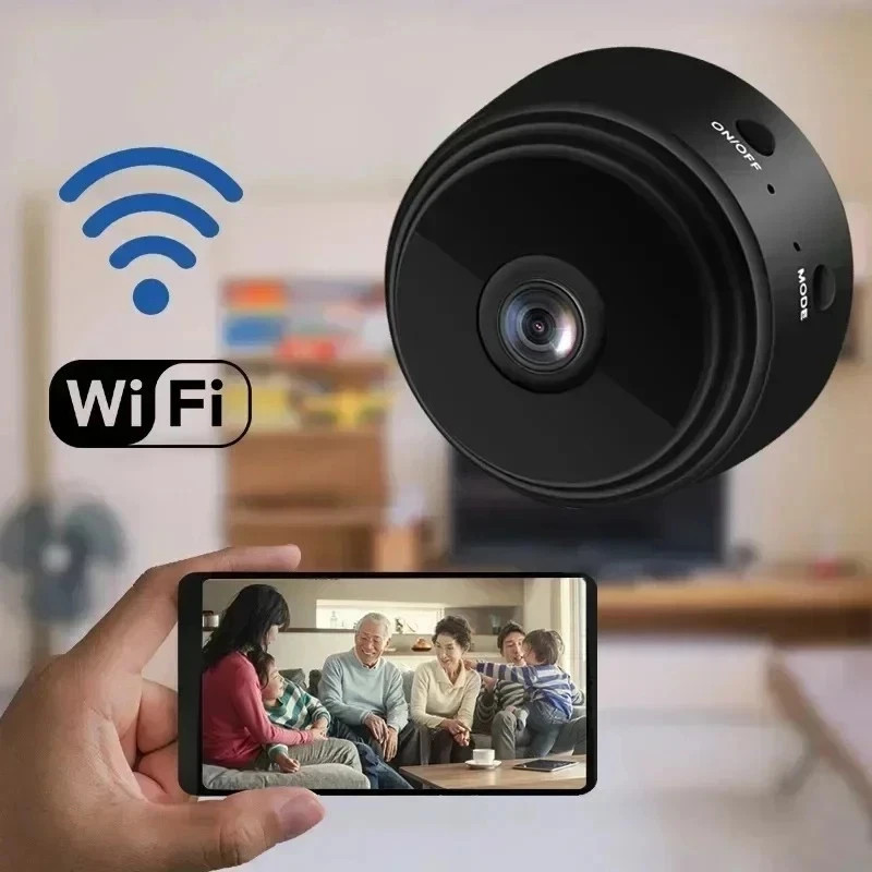 Mini Wireless Record Camera WiFi IP Home Security DVR Night Vision HD USB 1080P