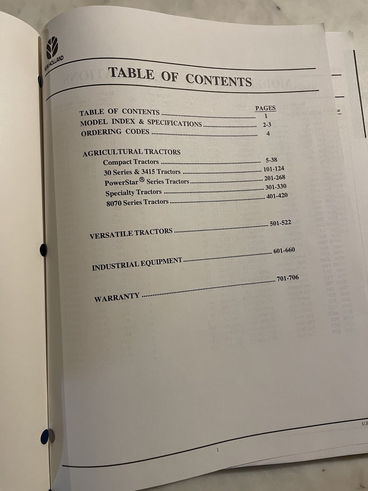 1994 Ford And Versatile Tractor Price Data With Revision