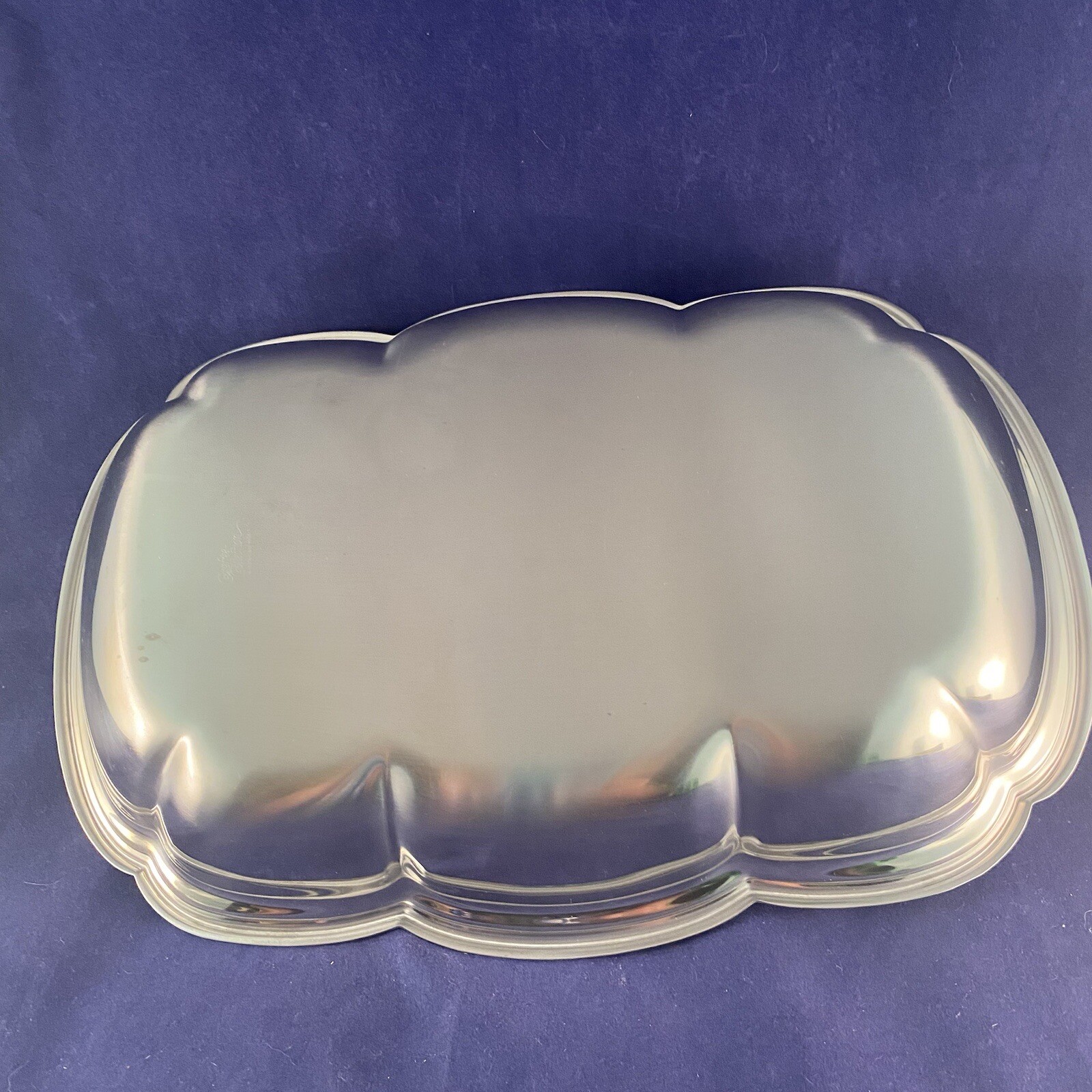 Bread Basket Bowl Oneida Carefree Stainless Steel Rectangular 11.5" Serving