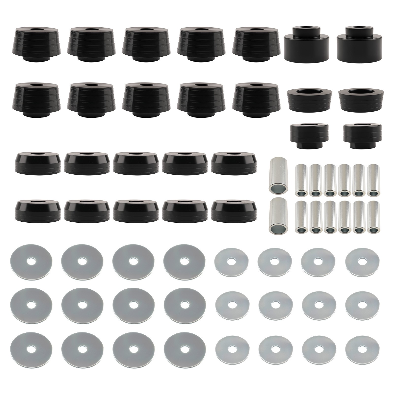 Body Cab Mount Bushing Set for Chevy El Camino/Malibu/Monte Carlo 78-88 7-132-BL