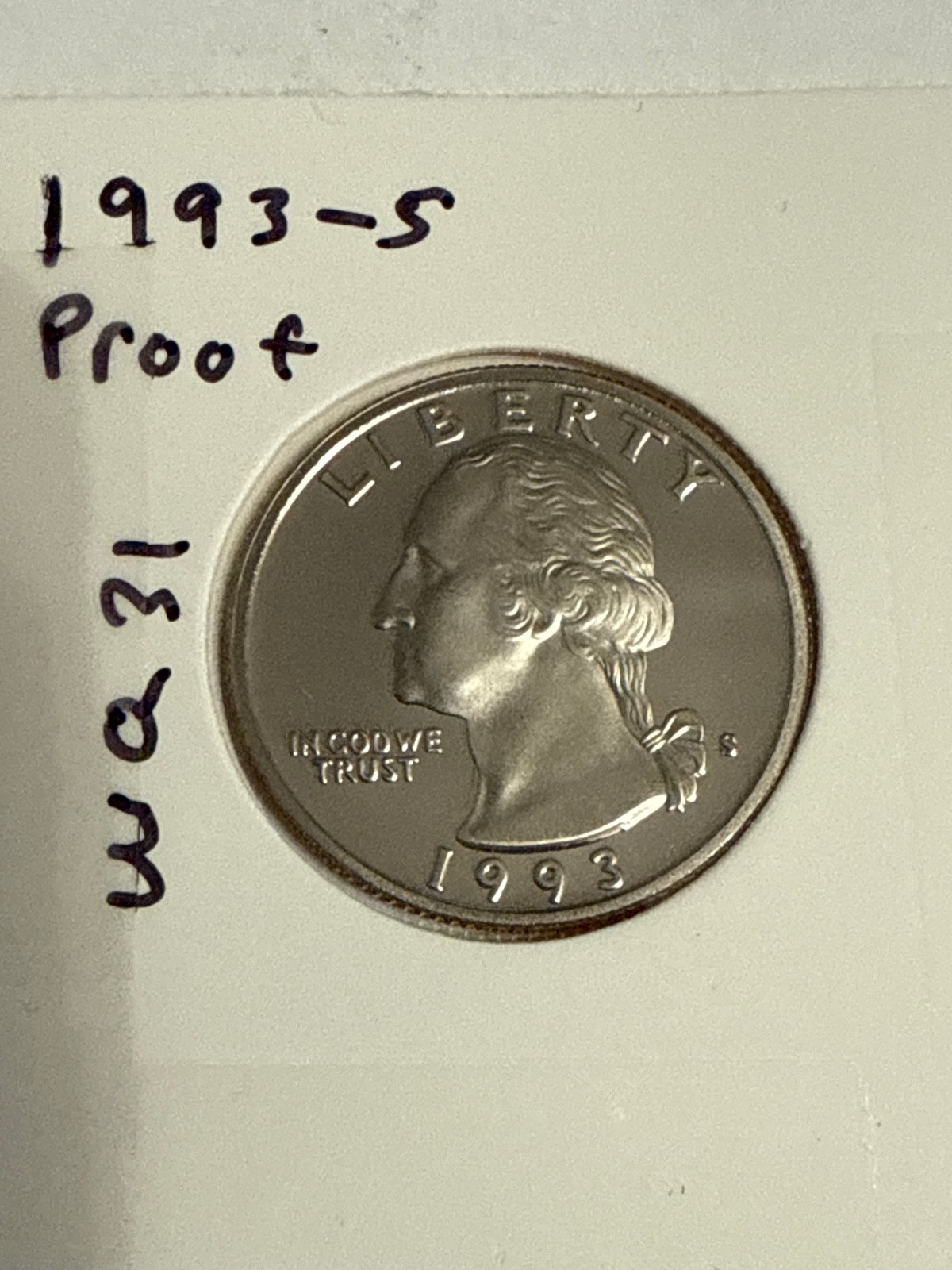 1994 S Proof Washington Quarter