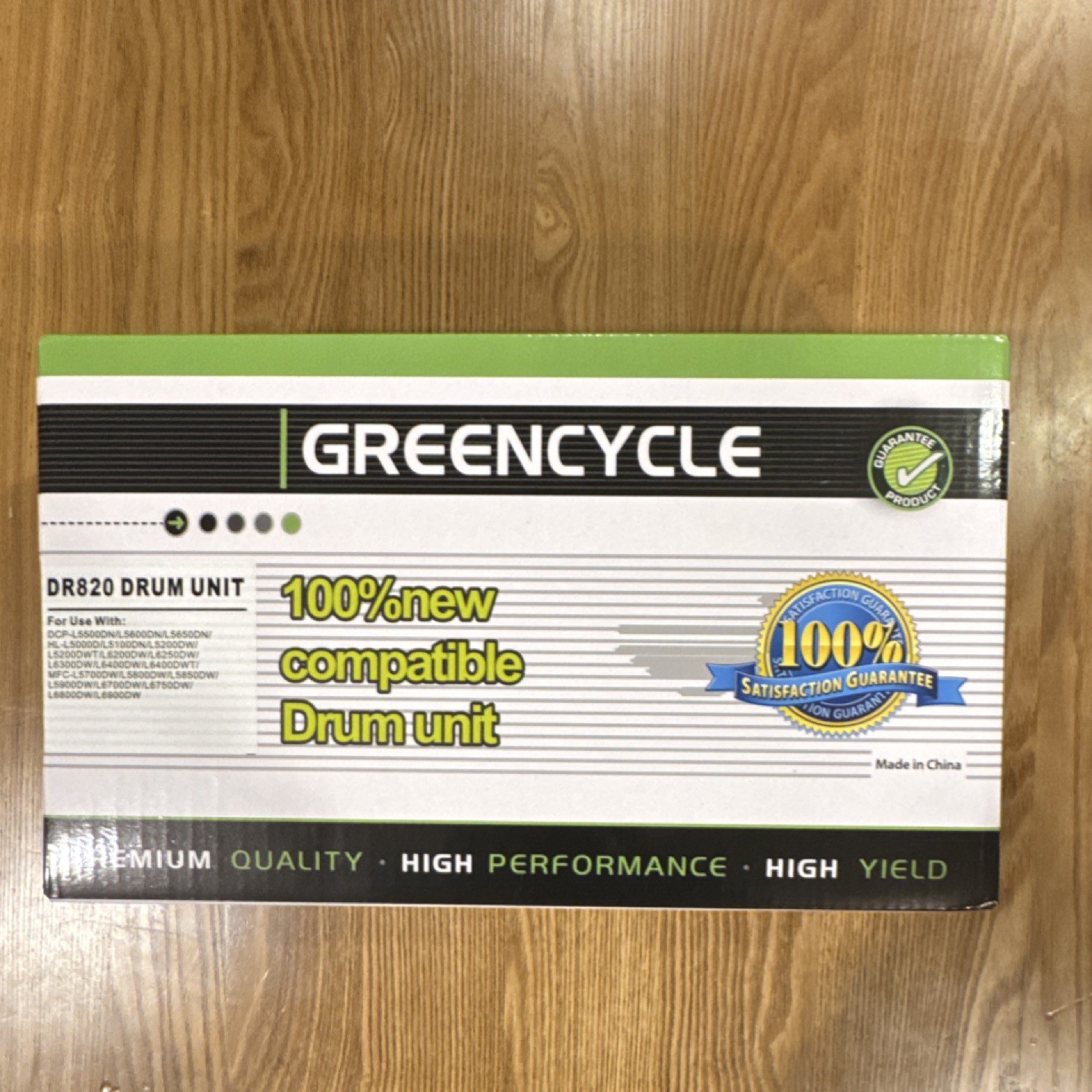 Greencycle DR820 Drum Unit for Brother DCP-L5500DN HL-L5100DN MFC-L5800DW