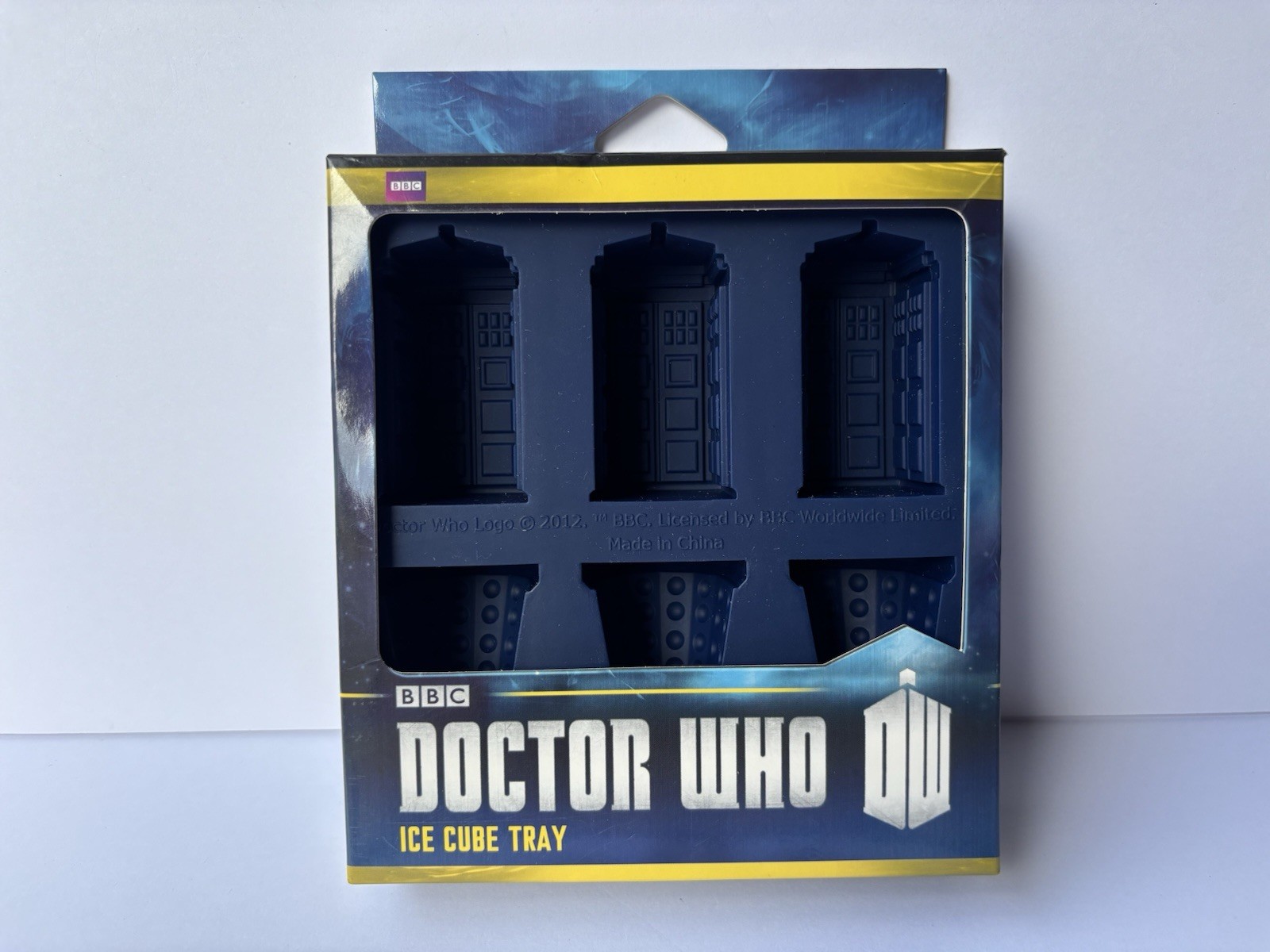 New Doctor Who Silicone Ice Cube Tray Chocolate Jello Mold Tardis & Dalek