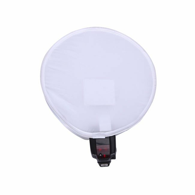 30CM Multifunctional Grey Card Diffuser Softbox 31cm For Flash White Balance