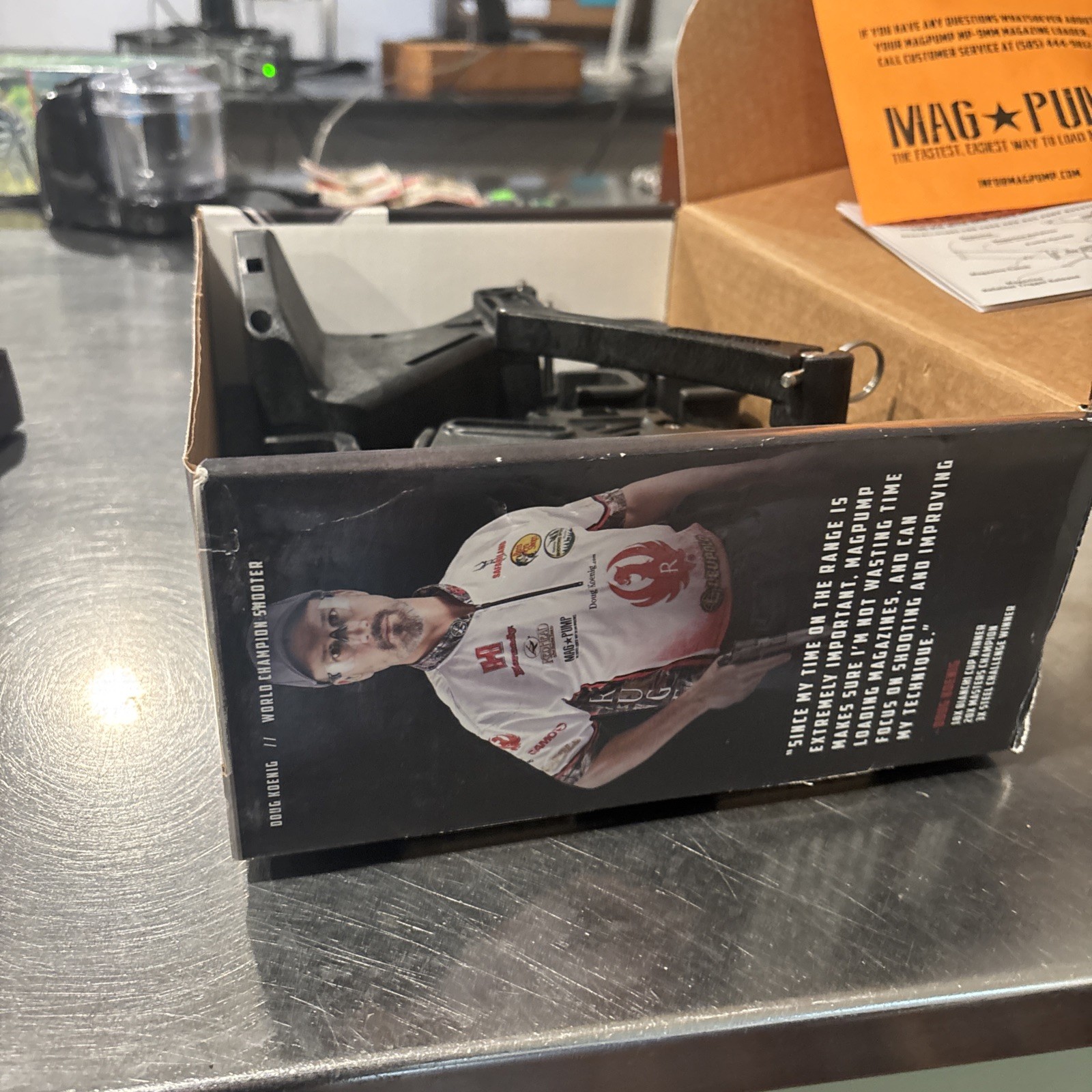 Magpump 9mm Magazine Loader Loads Most Double Stack Pistol Magazines MP-9MM