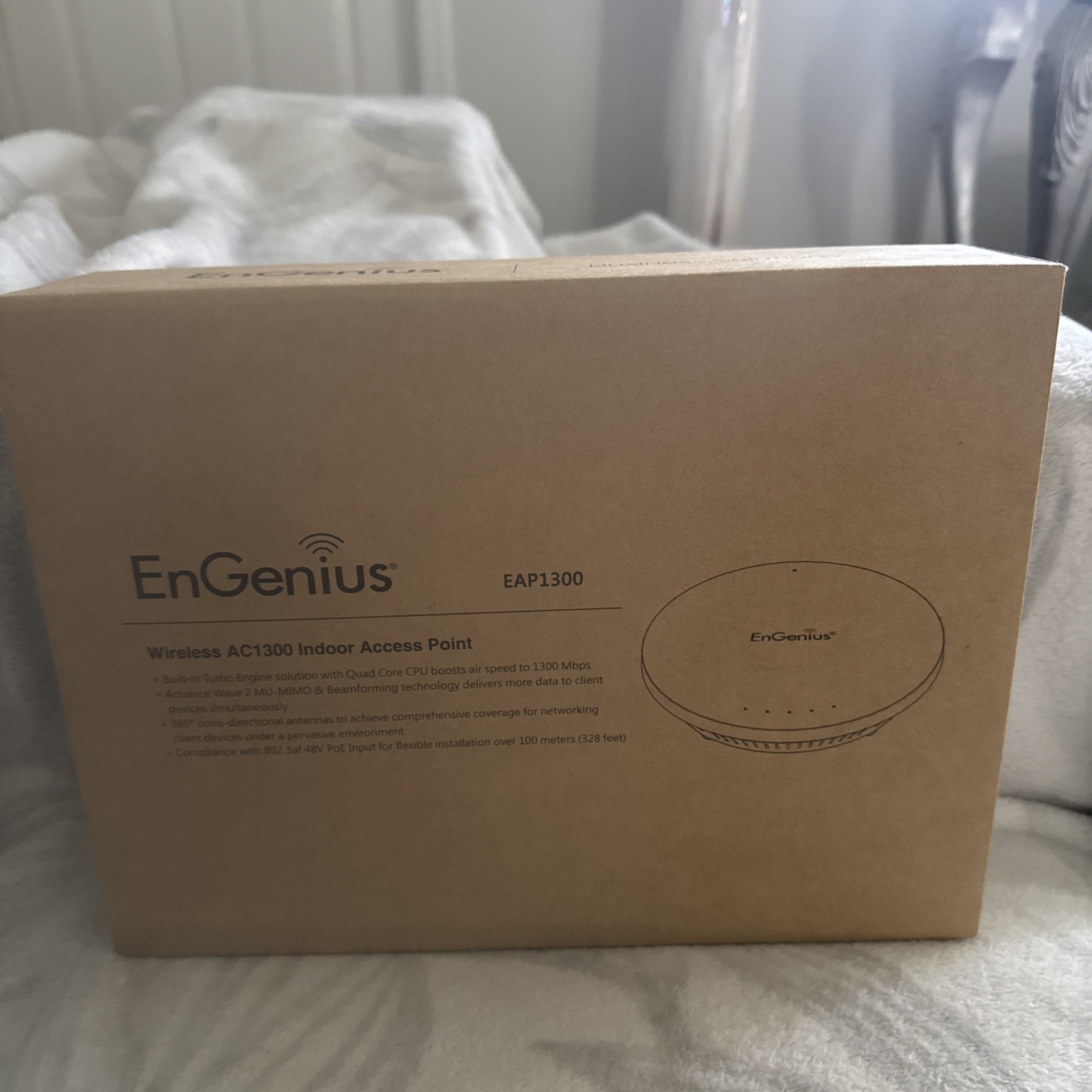 EnGenius EAP1300 Wireless Indoor Access Point - White - NEW