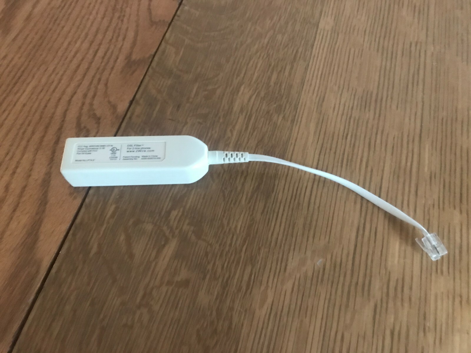 DSL Filter for Two line phones Model LFT4-2