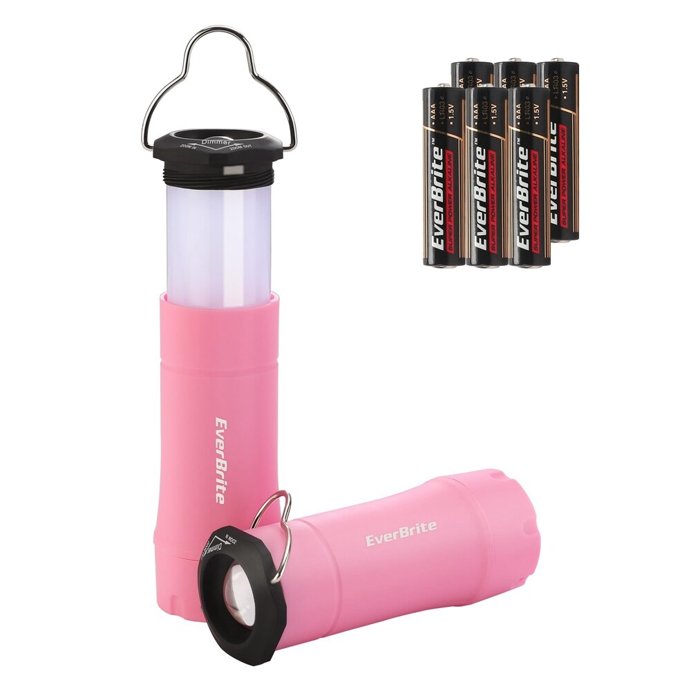 EverBrite 2-in-1 Portable Lantern Flashlight with 3 Mode Mini Flashlight Lantern