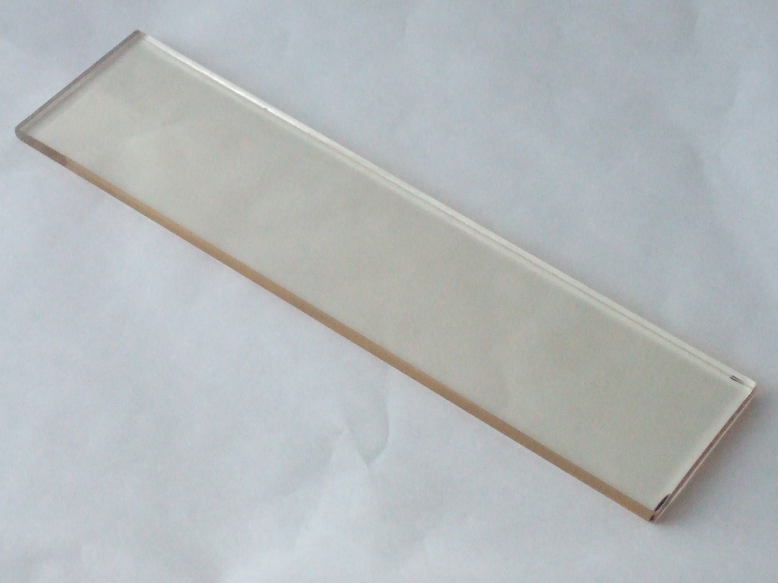Glass Platen for Grinders and Sanders 2" x 6"