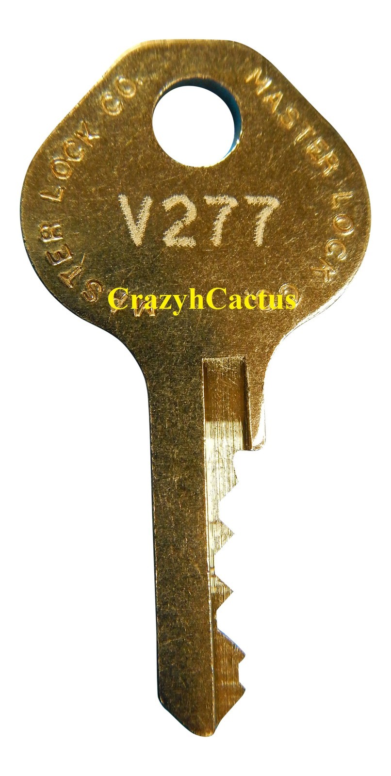 Master Lock Padlock 1525 1585 2010 2076 Control Key OEM Original Master Key V277