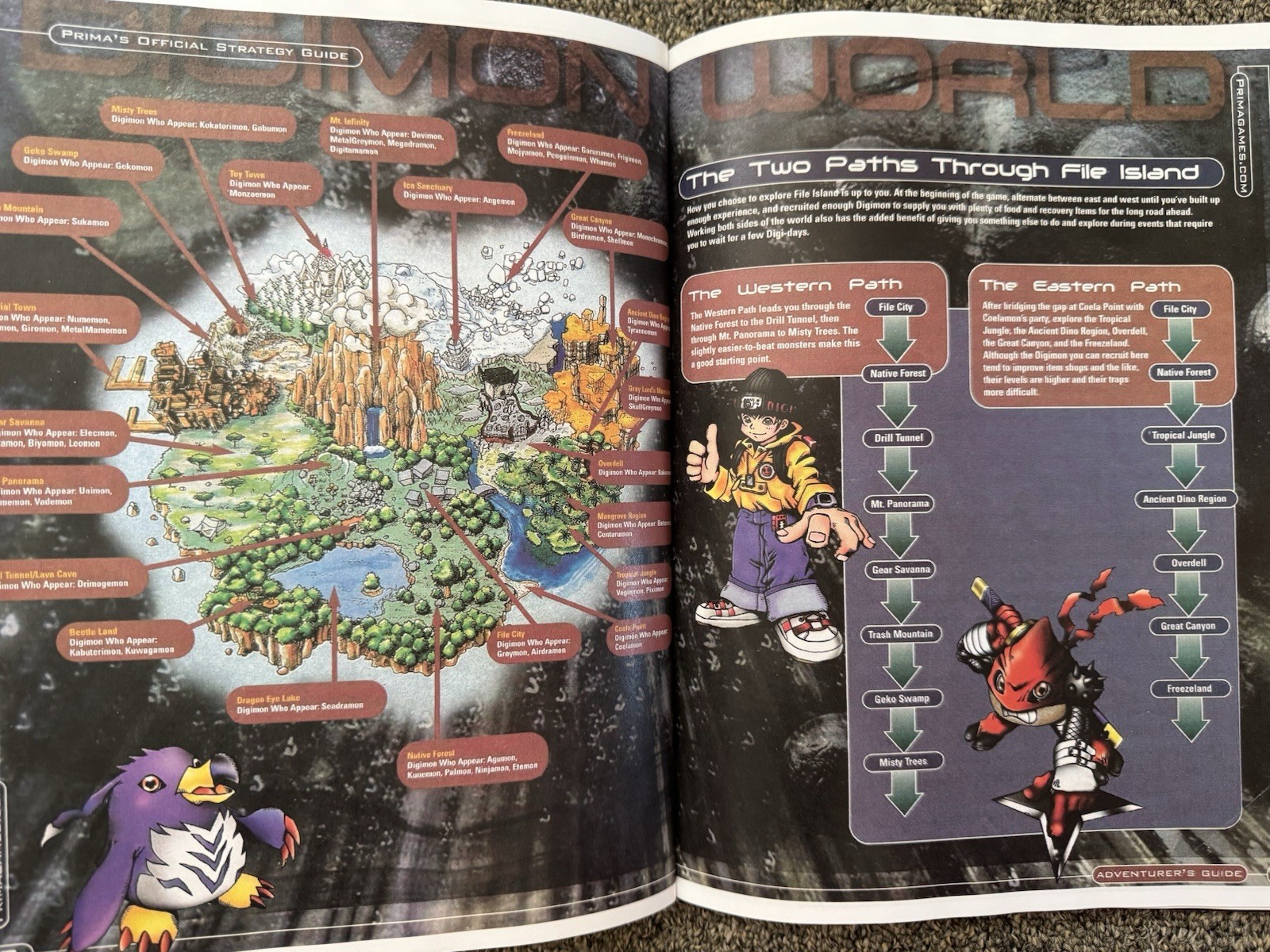 Digimon World Hardcover Strategy Guide Custom