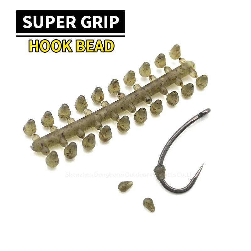 5 pack Carp Fishing Super Grip Hook Beads