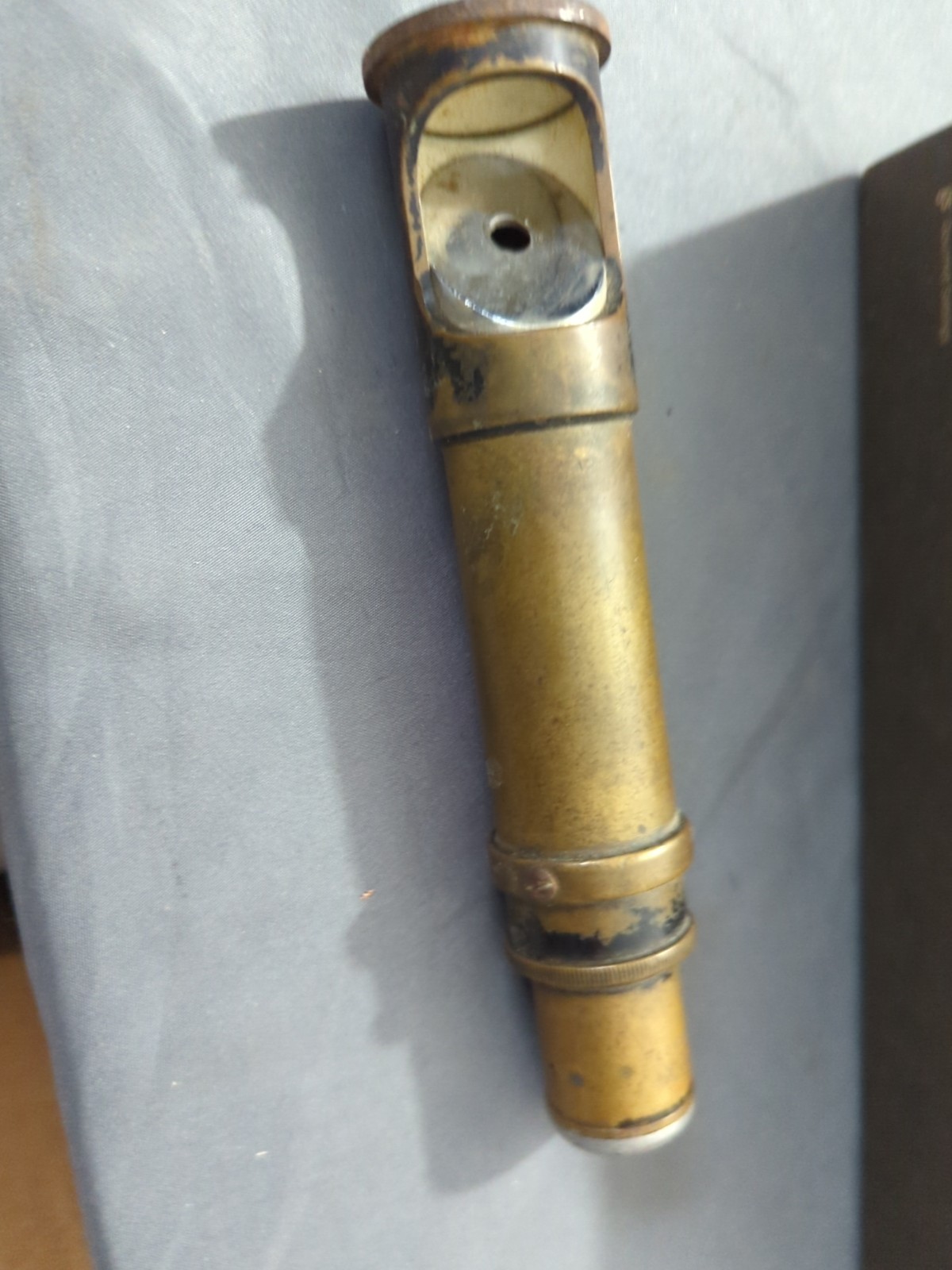 Bosch and Lomb Optical Co. Brass Antique Microscope Telescope LP5807 Field Read