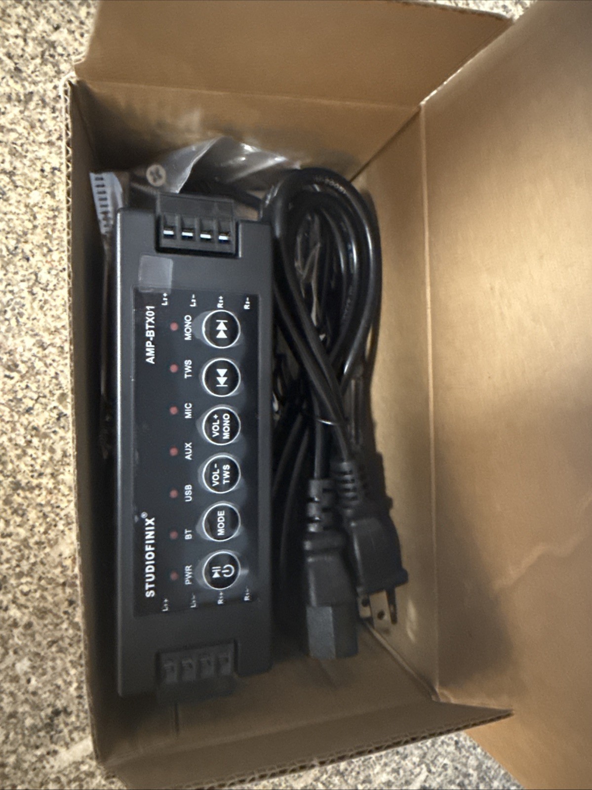 Studiofinix Home 4 Channel Digital Amplifier Model : ST-68AMP-BTX01