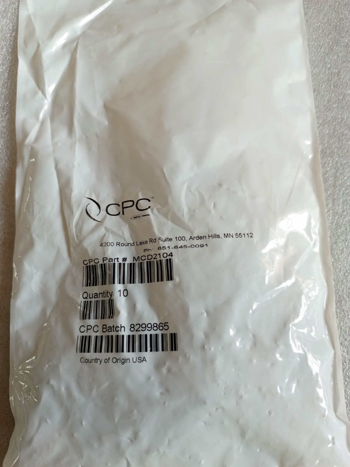 CPC Elbow Insert MCD2104 Ten pack