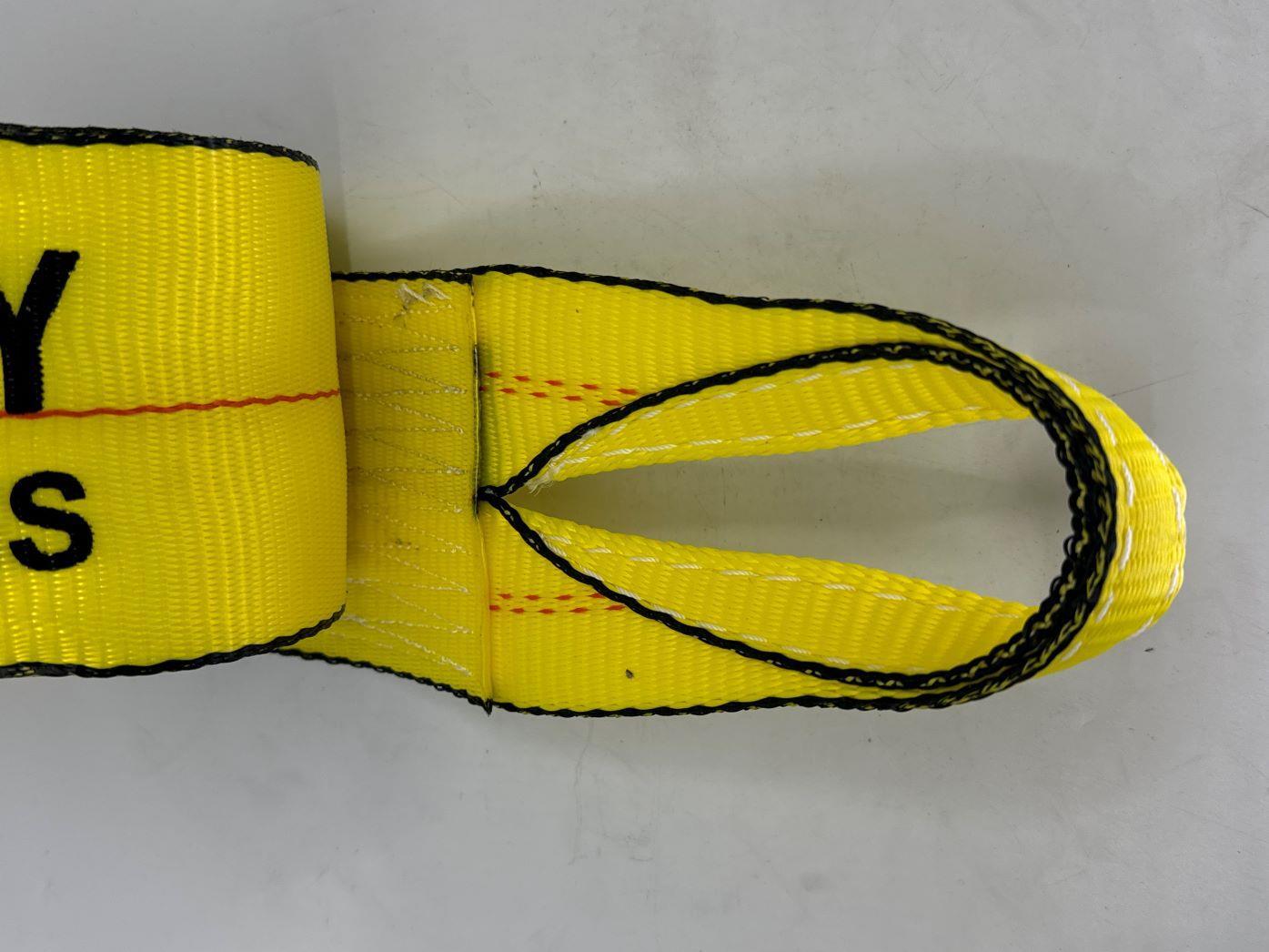 4"X30' Winch Strap with Loop End 4 Pack