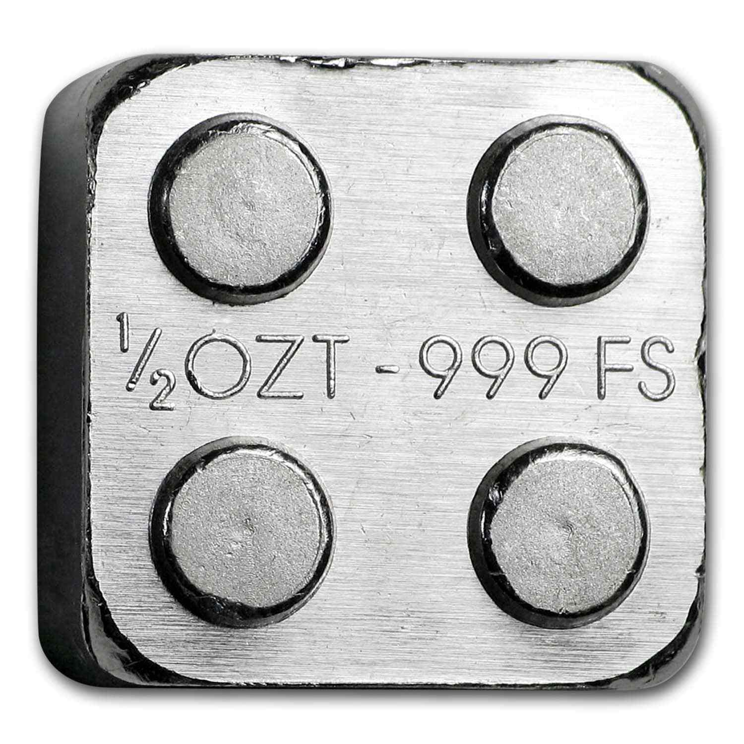 1/2 oz Silver Building Block Bars (2x2)