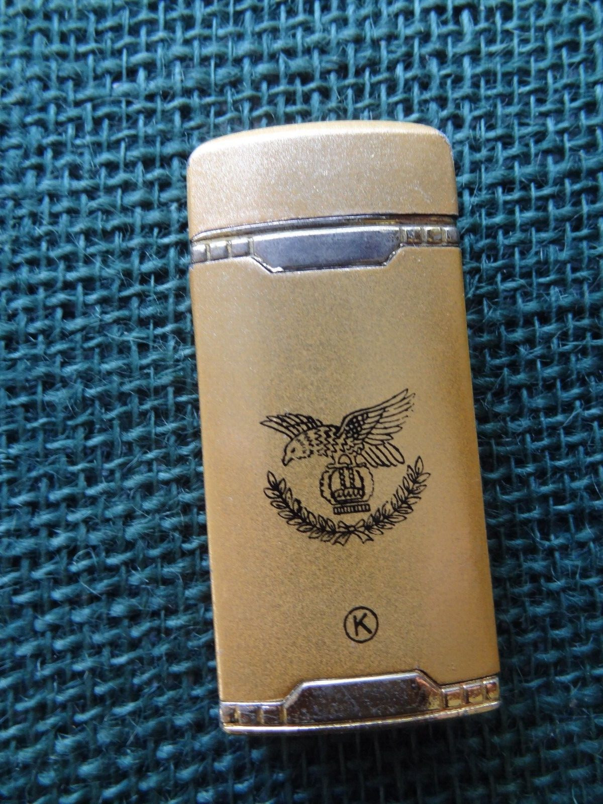 Goldtone American Eagle Butane Lighter