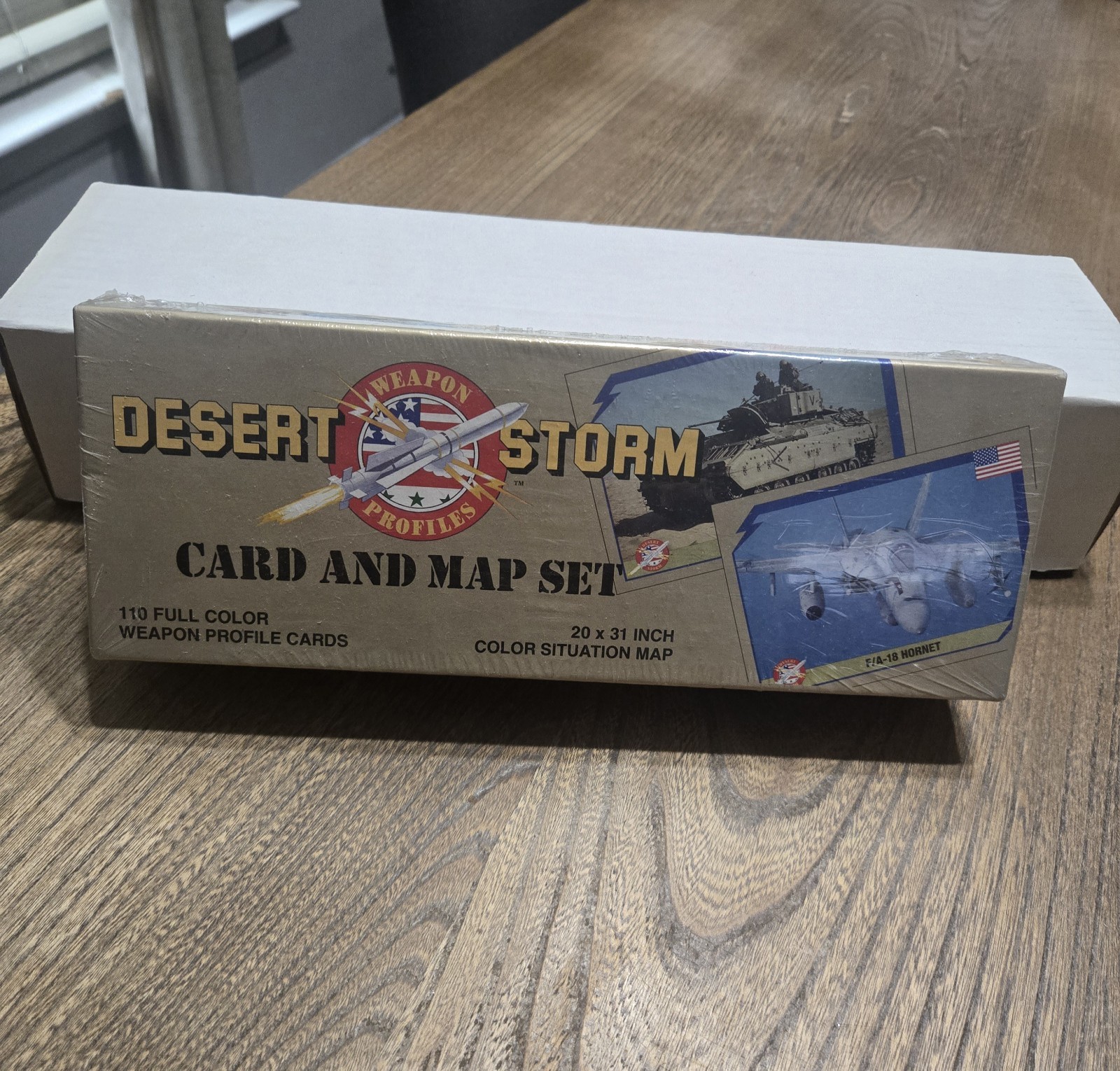 Desert Storm Card And Map Set Brand New* Sealed* Cards BIN