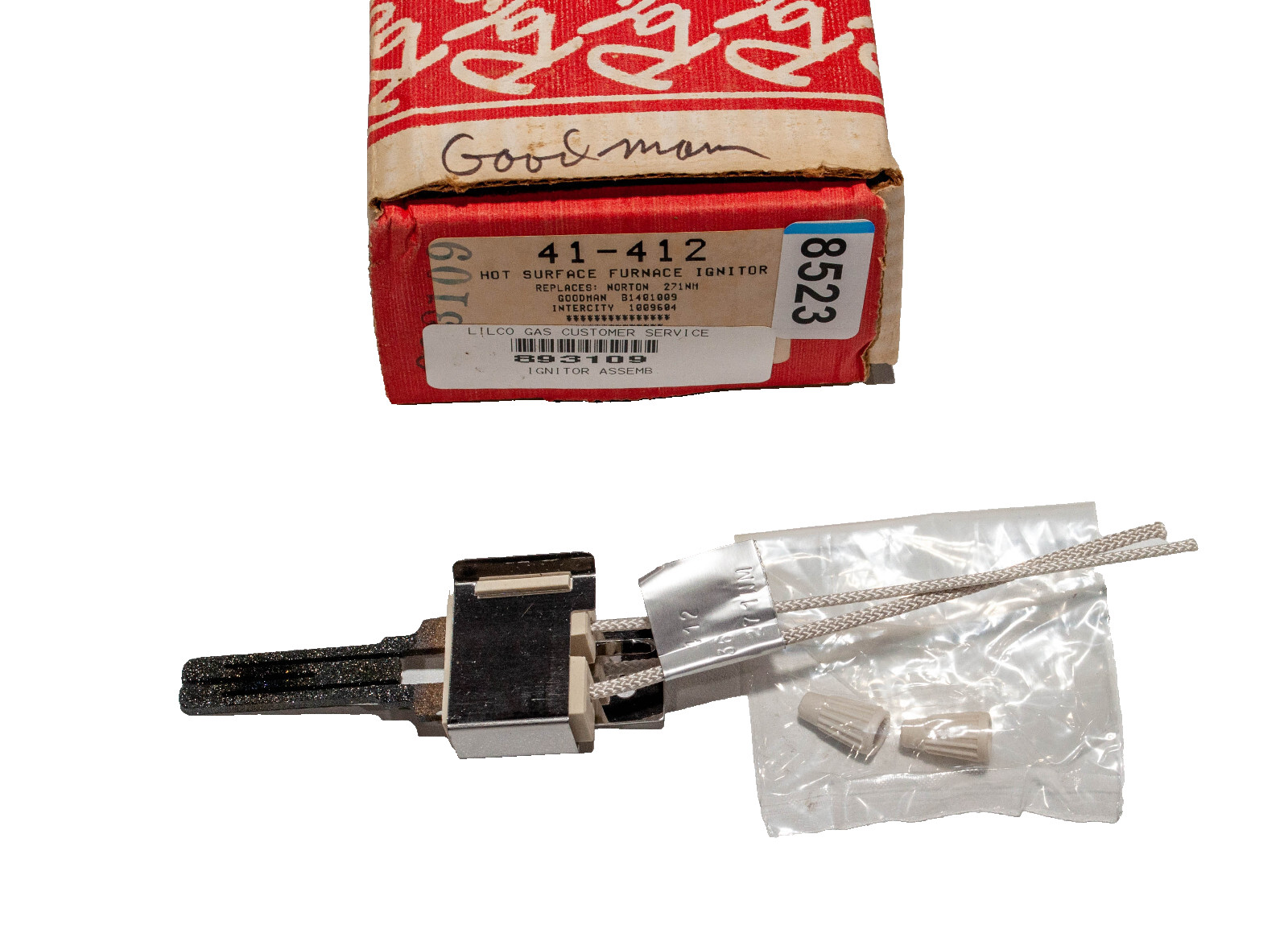 - Lot of 3 - Robertshaw 41-412 Igniter Norton 271NM Goodman B1401009