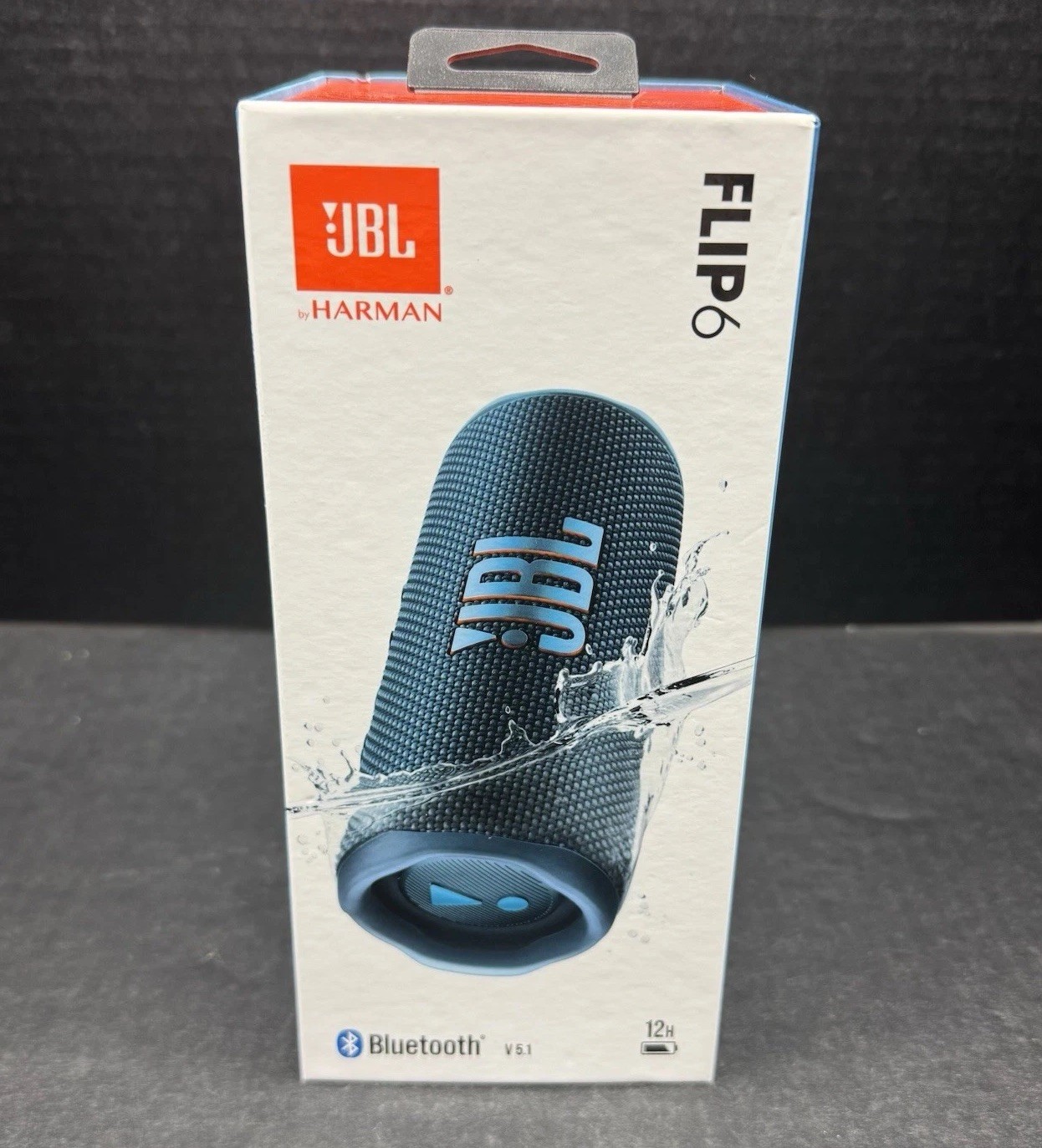 JBL Flip 6 Blue Portable Bluetooth Speaker Water/Dust Proof New