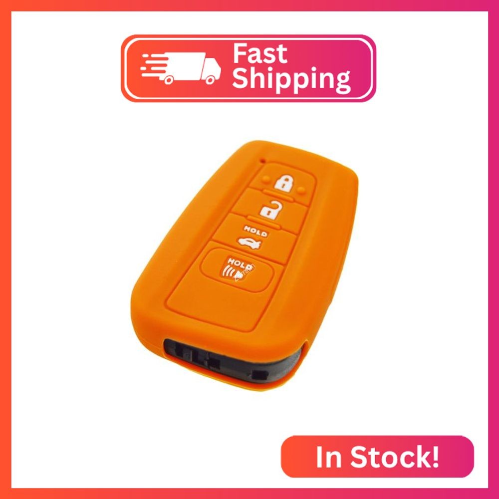 Silicone Remote Key Fob Cover for Toyota Camry 2018-2024 XLE XSE LE SE Corolla A