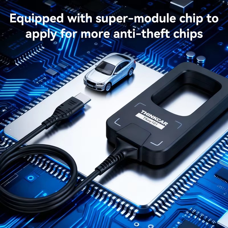 THINKCAR TKEY101 Smart Key Programmer Keyless Remote Chip Maker For MUCAR 892BT